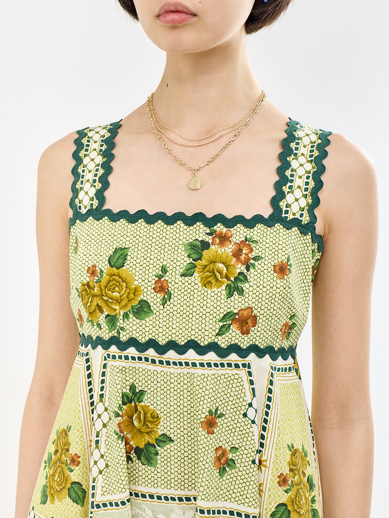 Dixie Summer Dress Green