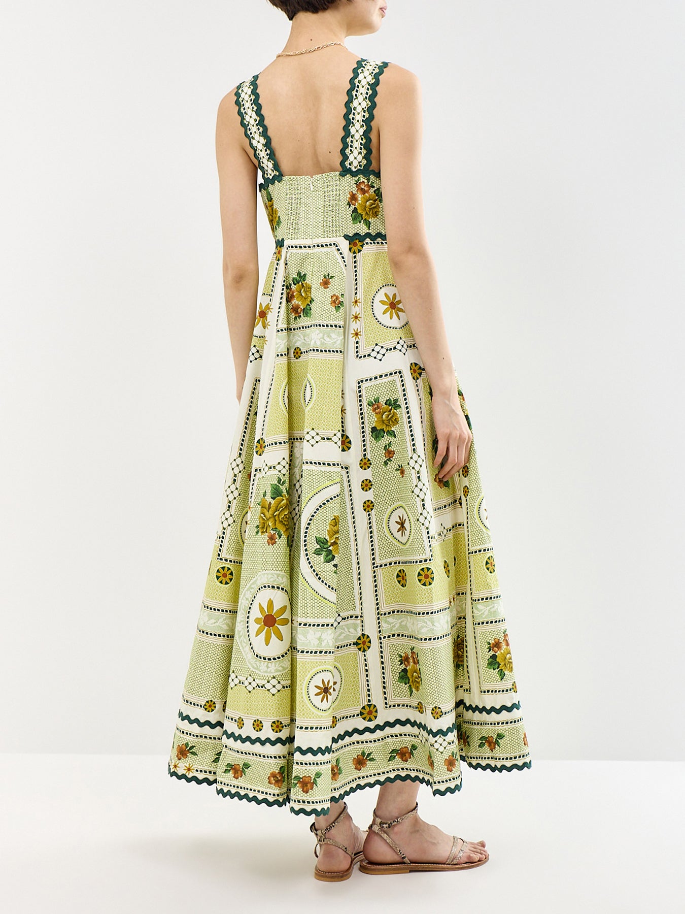 Dixie Summer Dress Green
