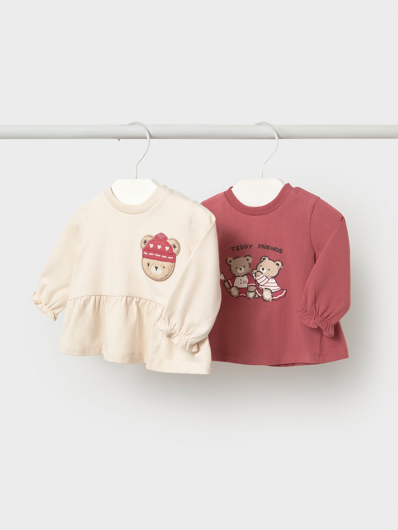 Baby Two-Piece Long Sleeve T-Shirt Set Multi