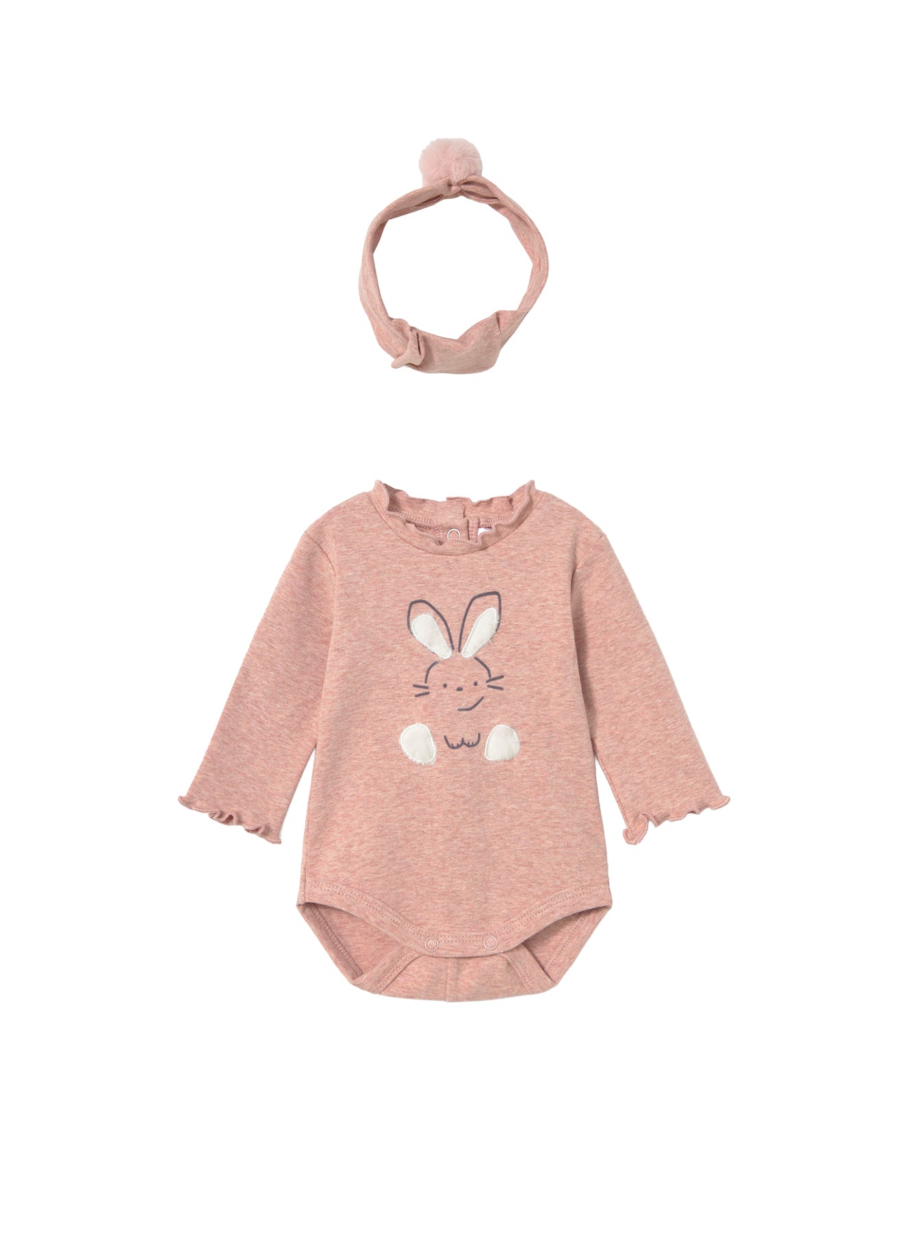 Kids’ Cotton Blend Bodysuit with Tutu Set