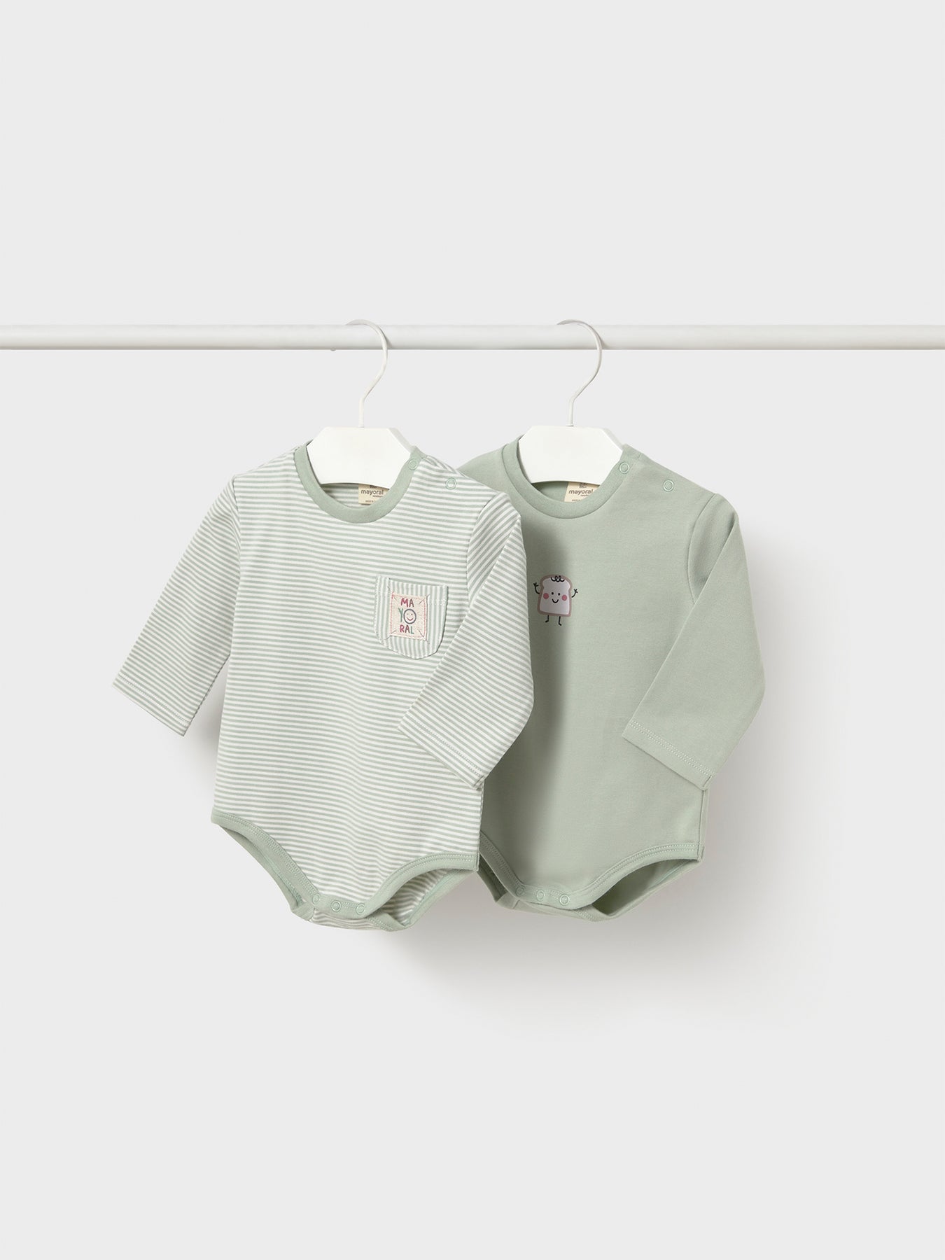 Baby 2 Piece Bodysuit Set Multi