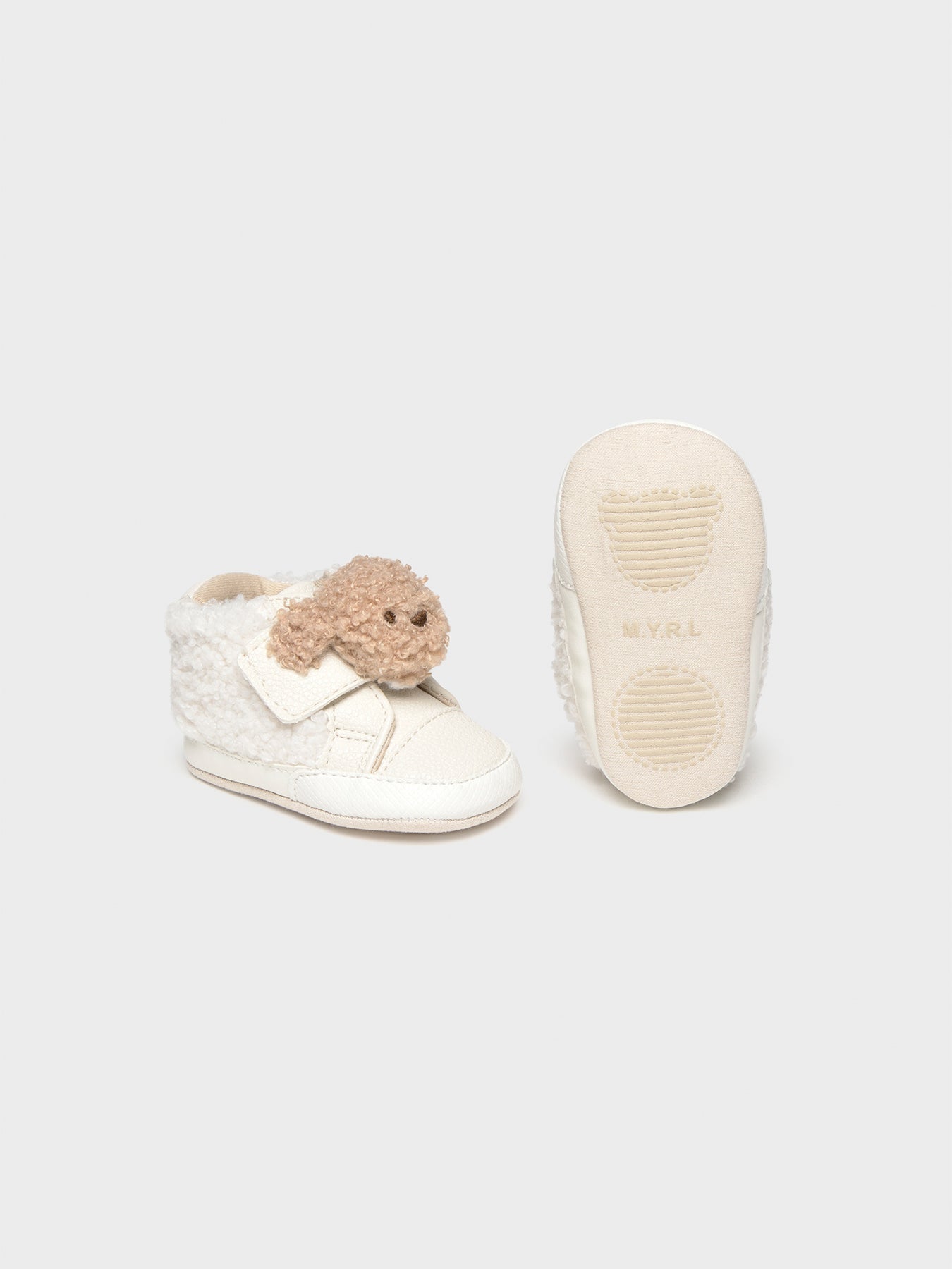 Baby Training Shoes Cream