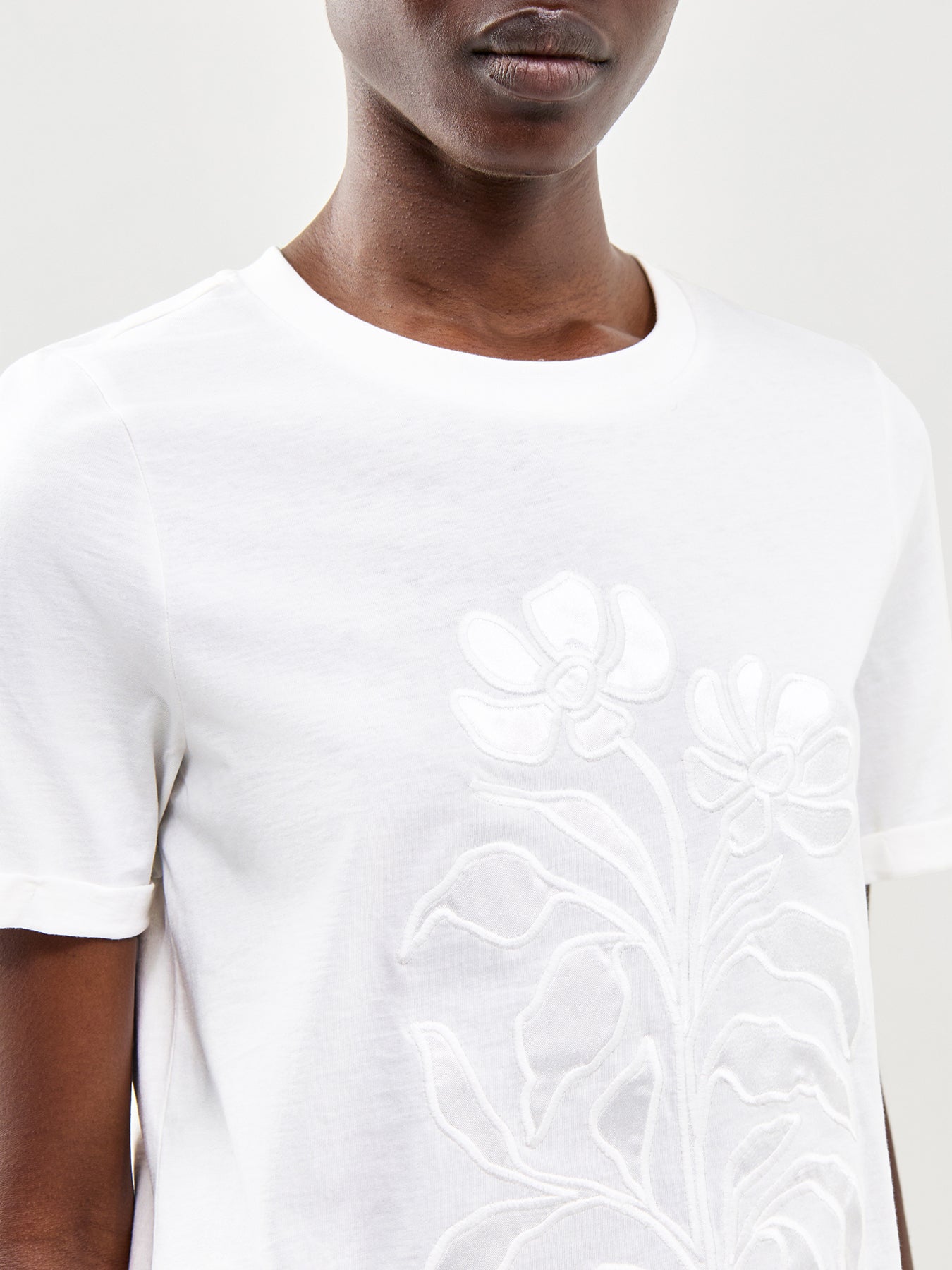 Paulina Short Sleeve T-Shirt White