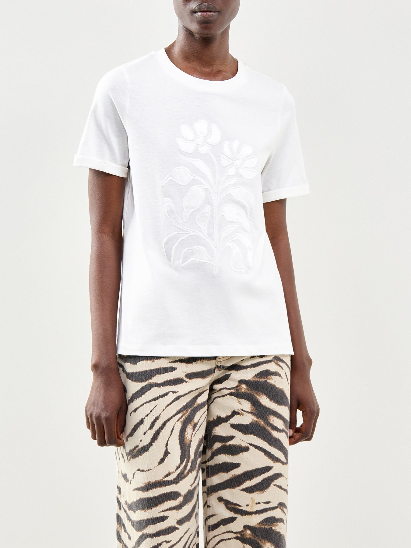 Paulina Short Sleeve T-Shirt White