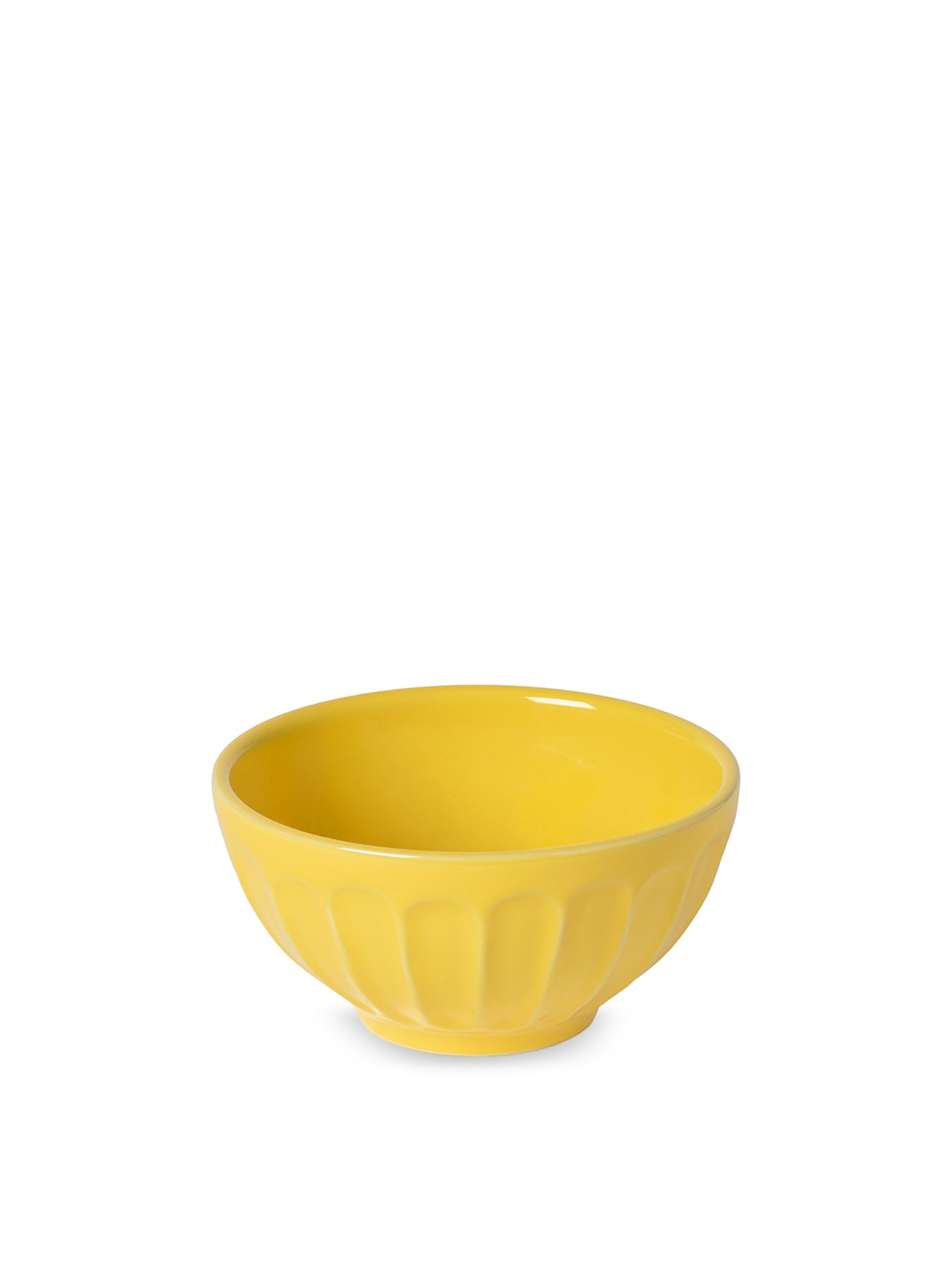 Latte Bowls Set of 4 13cm Chamomile Yellow