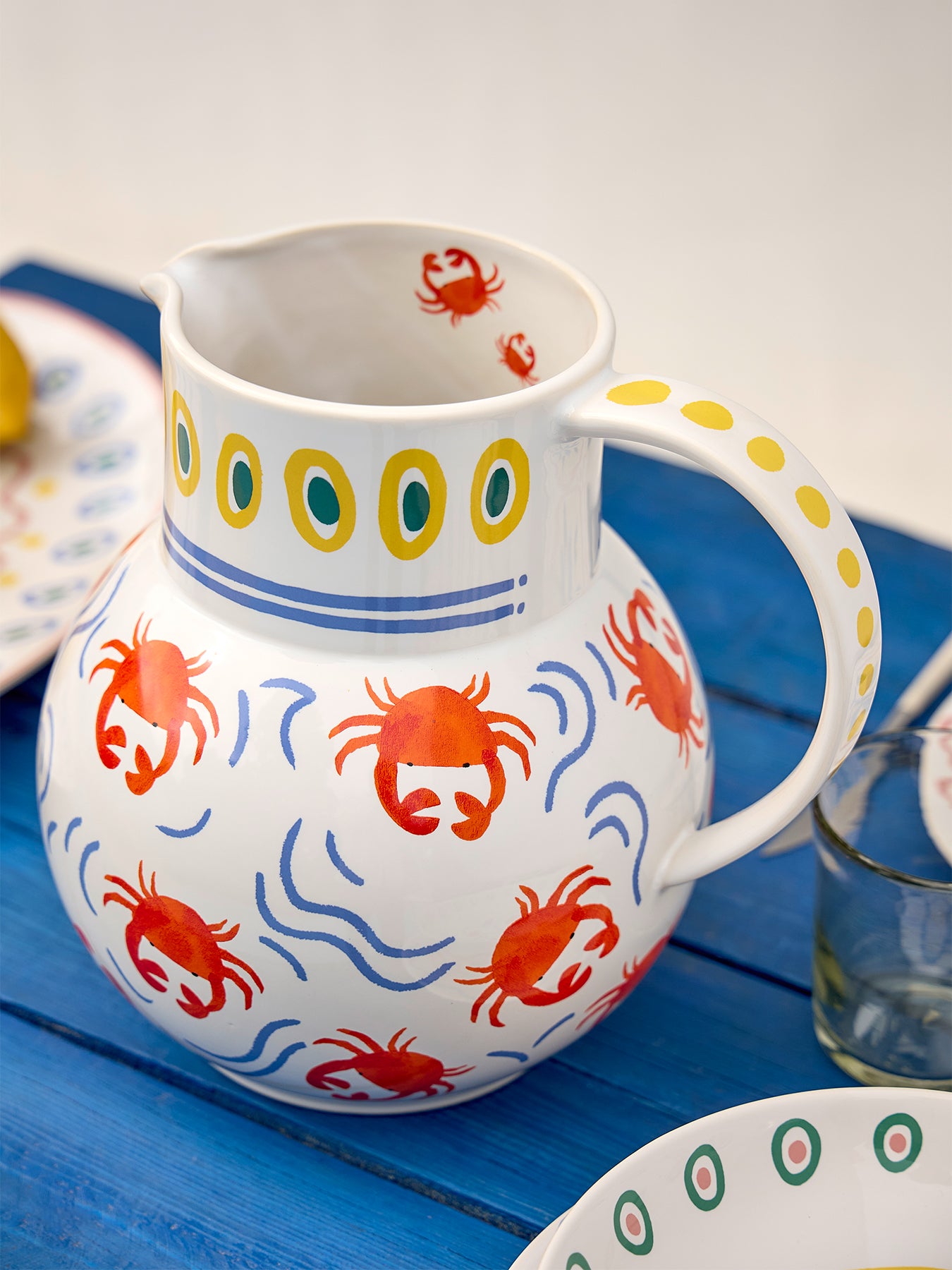 Summer Bliss Crab Pitcher 595cl