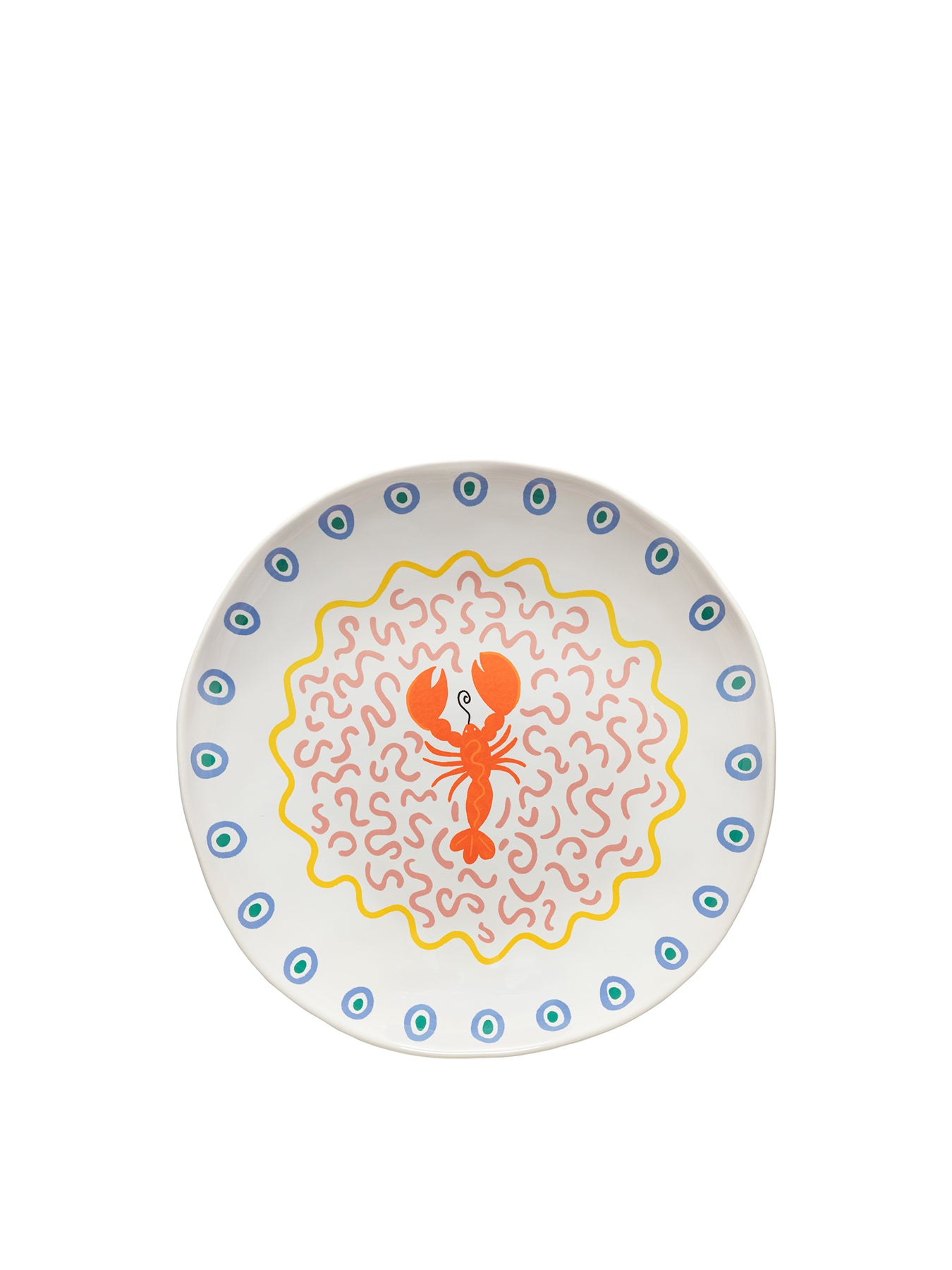 Summer Bliss Lobster Serving Bowl 37cm