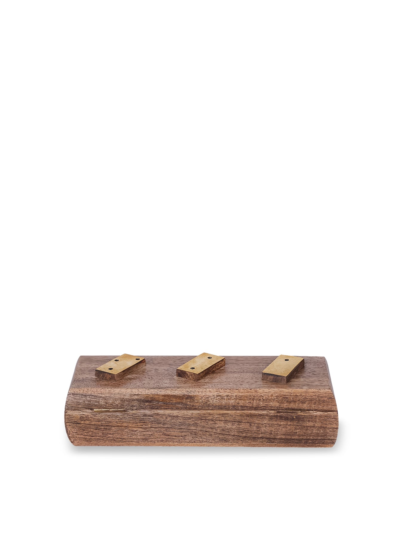 Pryce Mango Wood Domino Game Brown