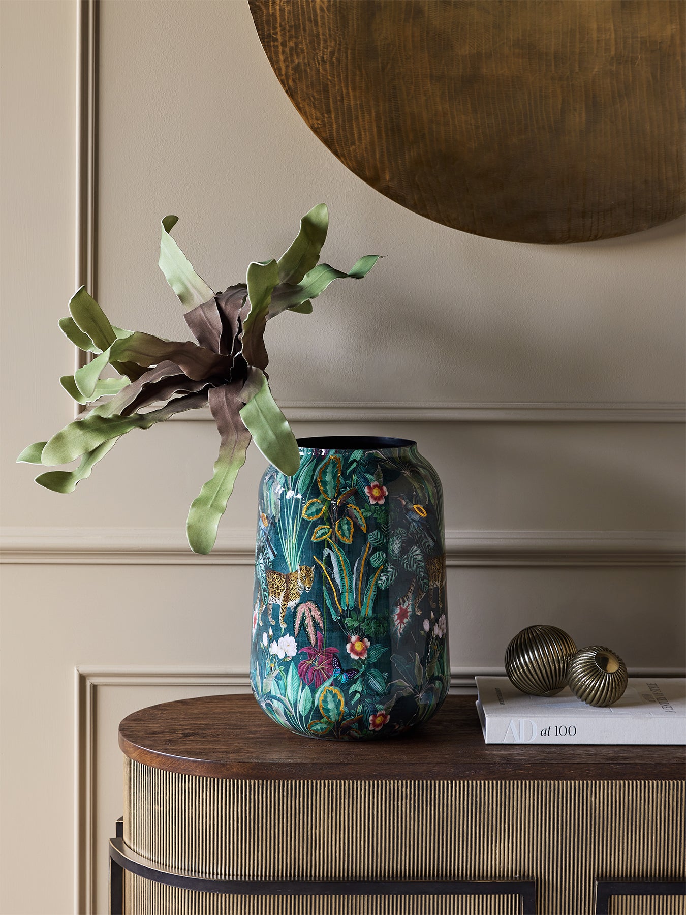 Tropical Vase Small Blue