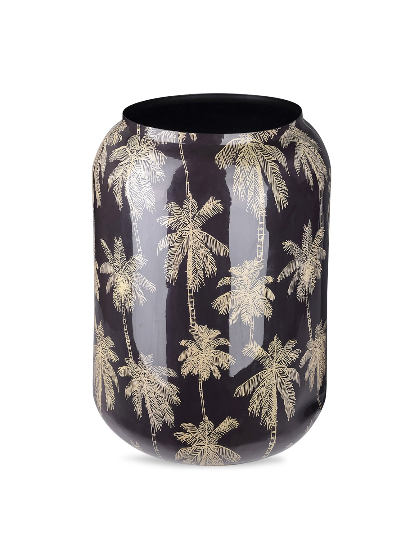 Palm Vase Large Black