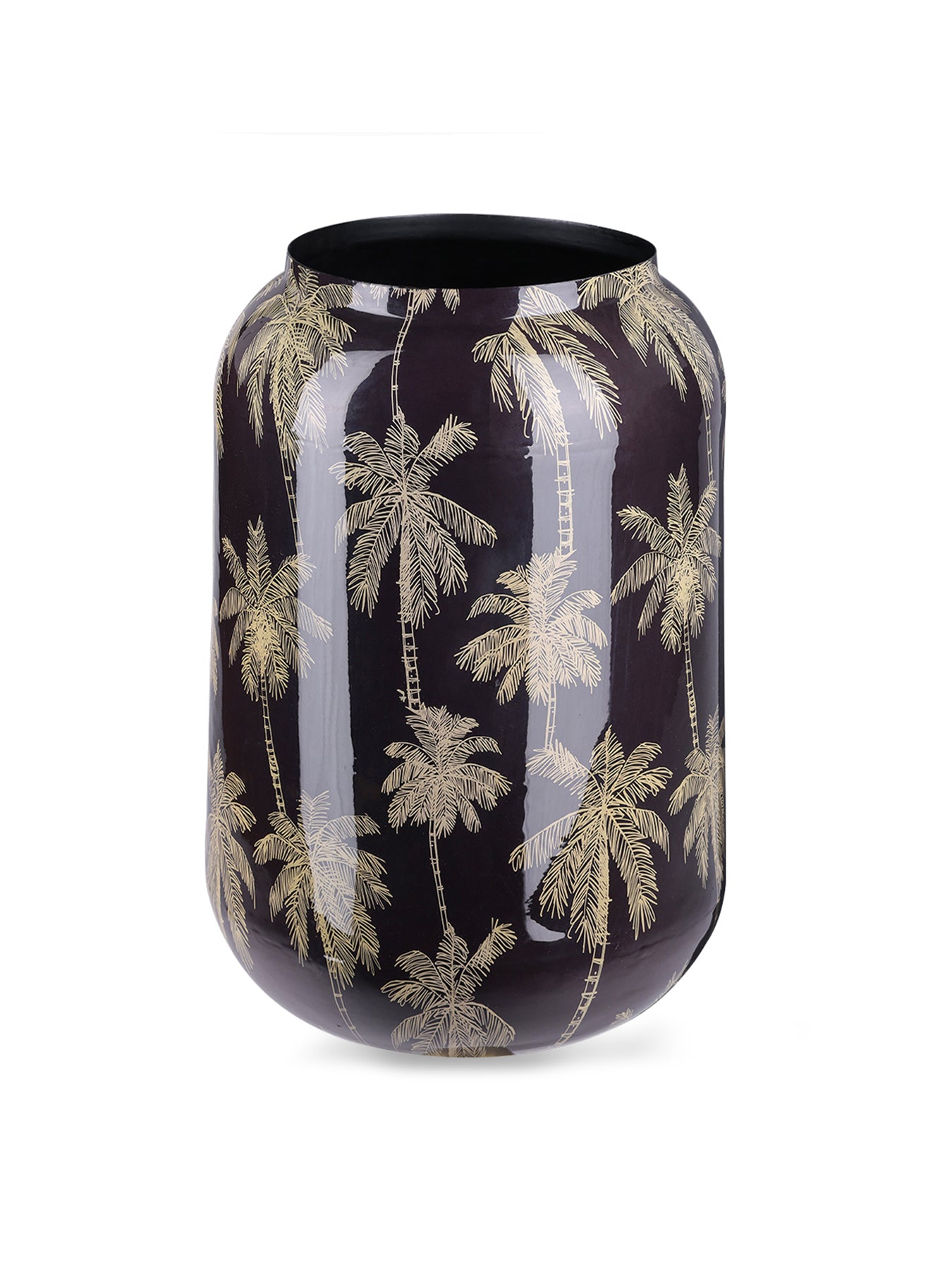 Palm Vase Small Black