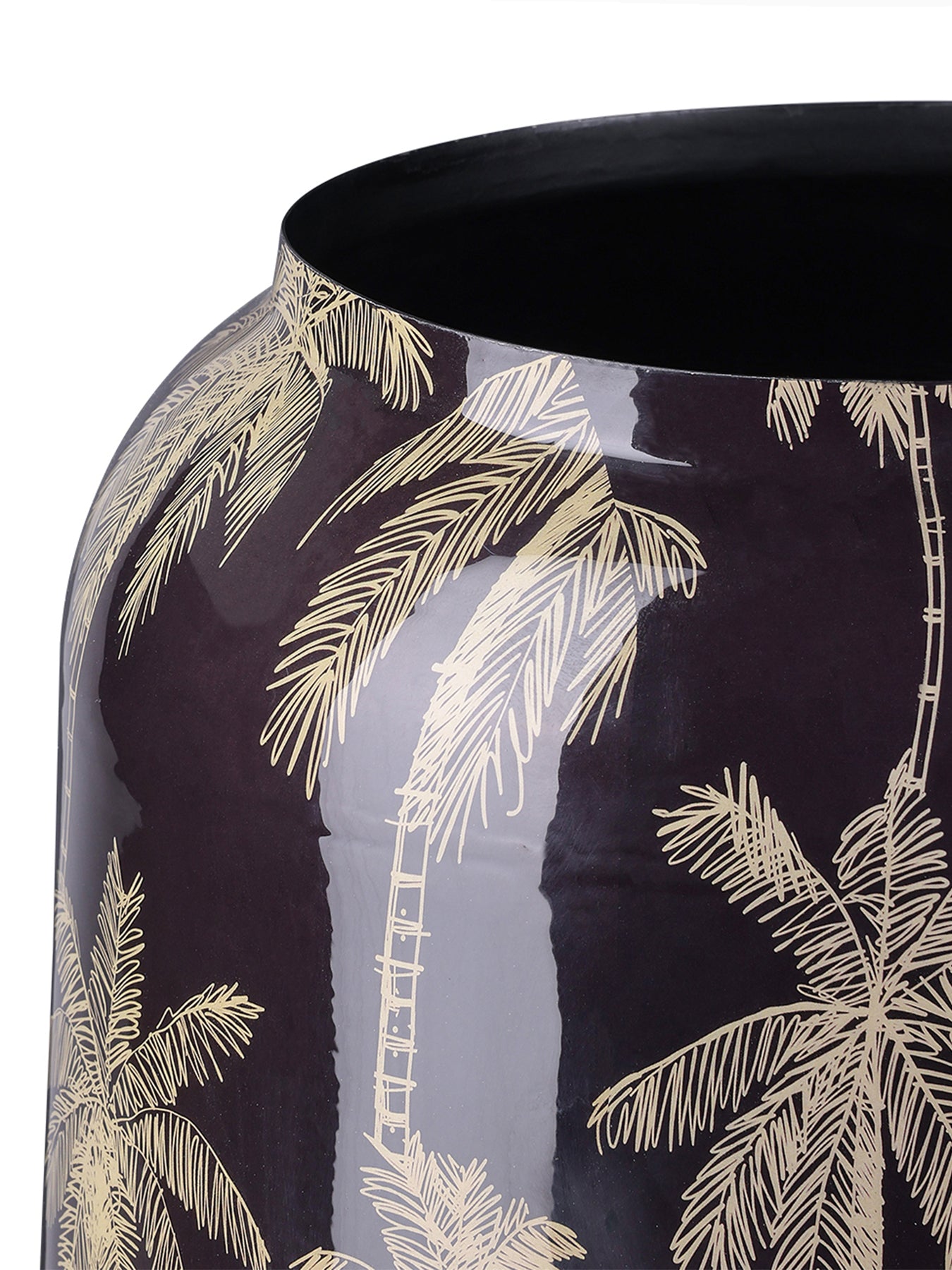 Palm Vase Small Black