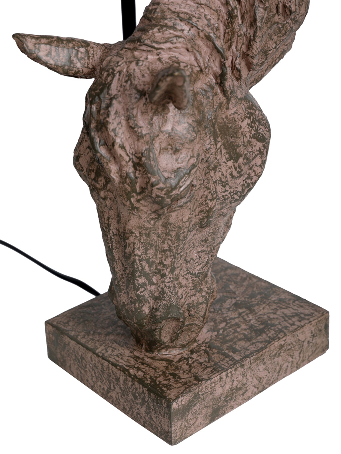 Delia Horse Table Lamp Brown