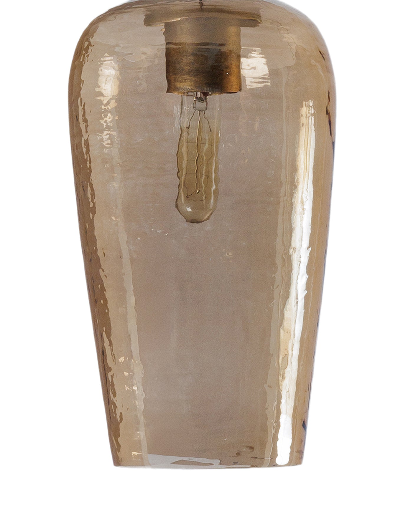 Belgrove 5 Light Cluster Pendant Brown