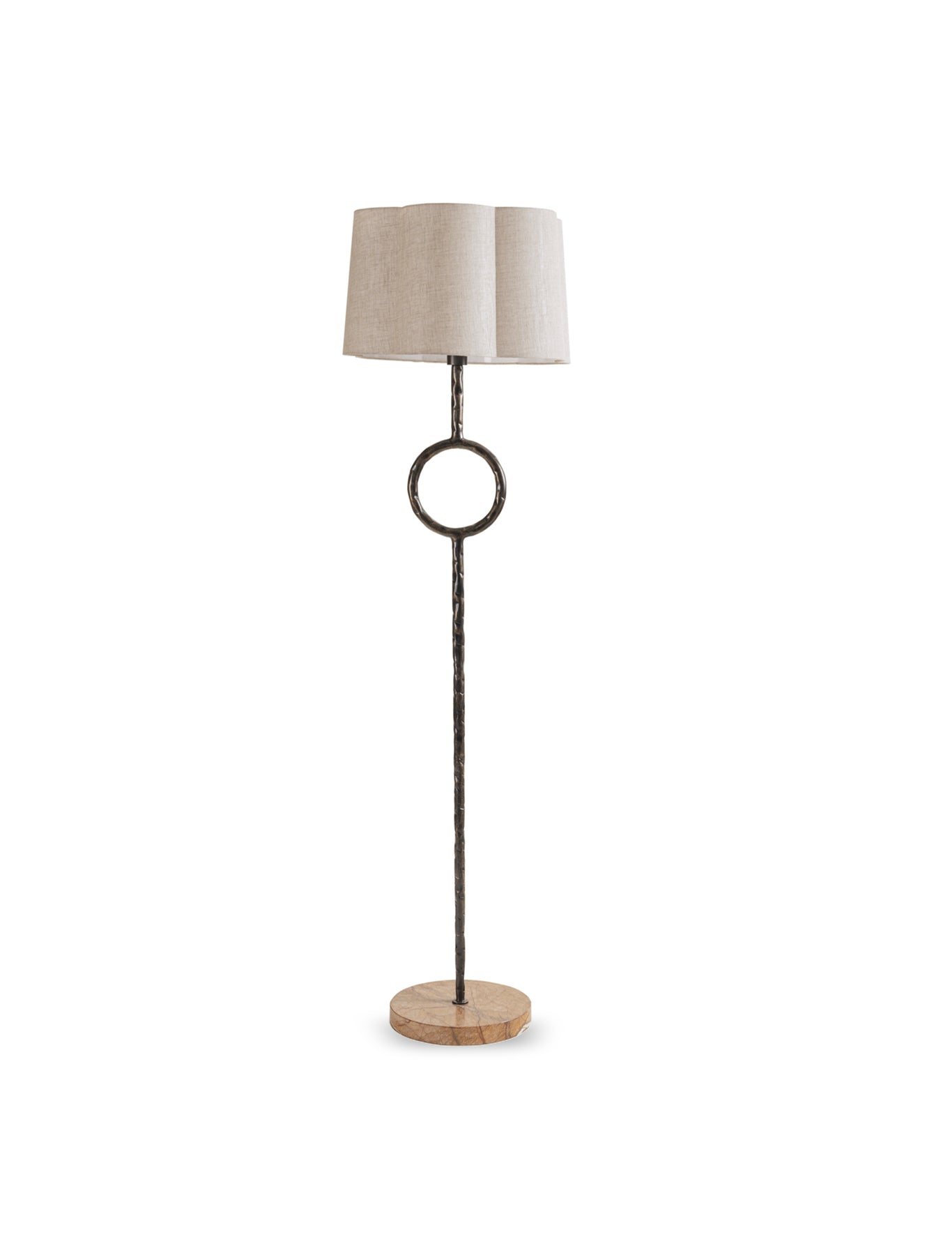 Rutland Floor Lamp Brown