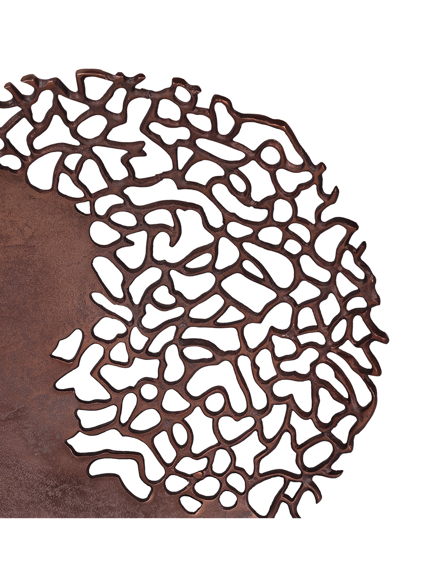 Apo Coral Raw Bronze Sculpture Brown
