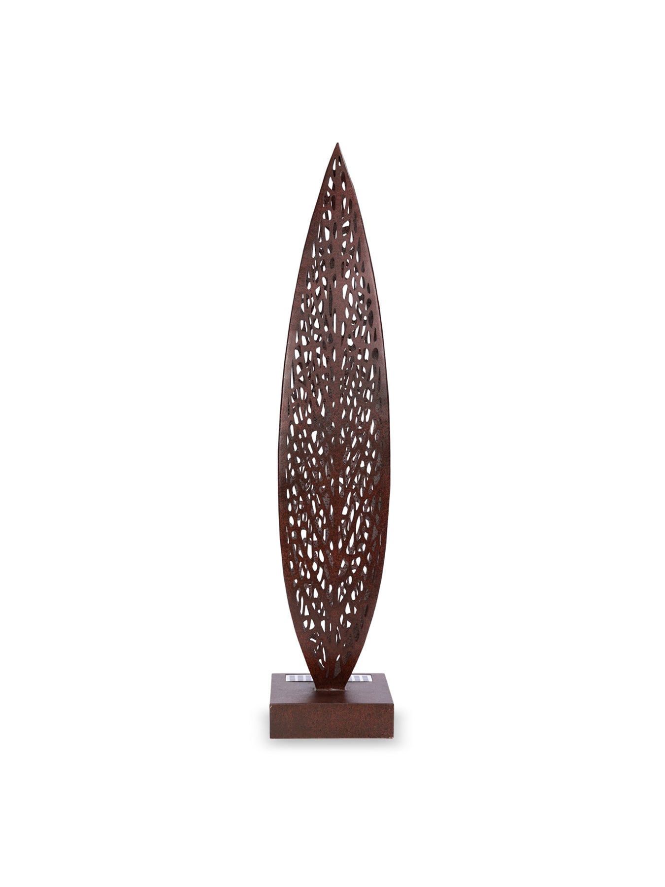 Rustica Leaf Outdoor Sculpture Bronze