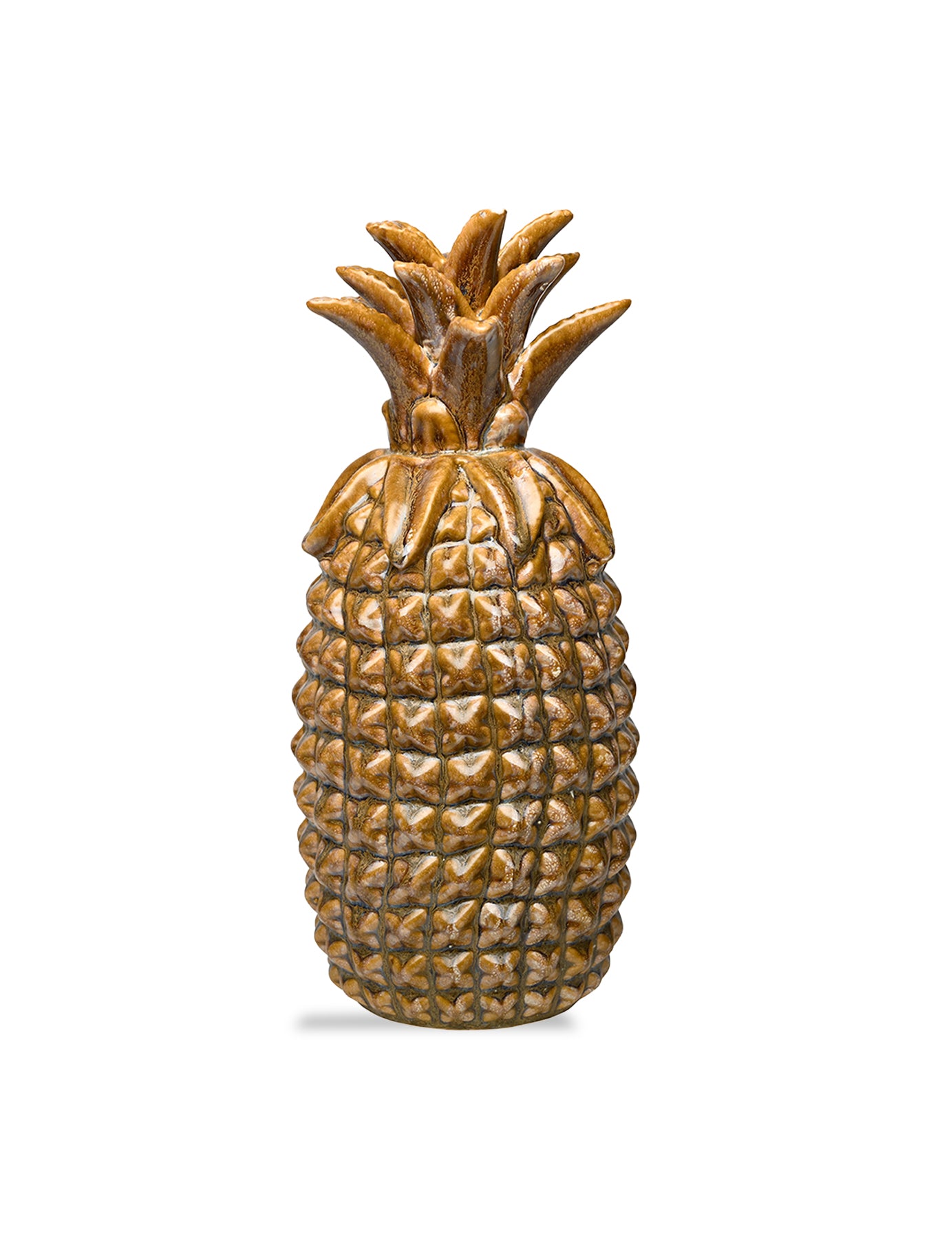 Tropics Reactive Glaze Pineapple Beige