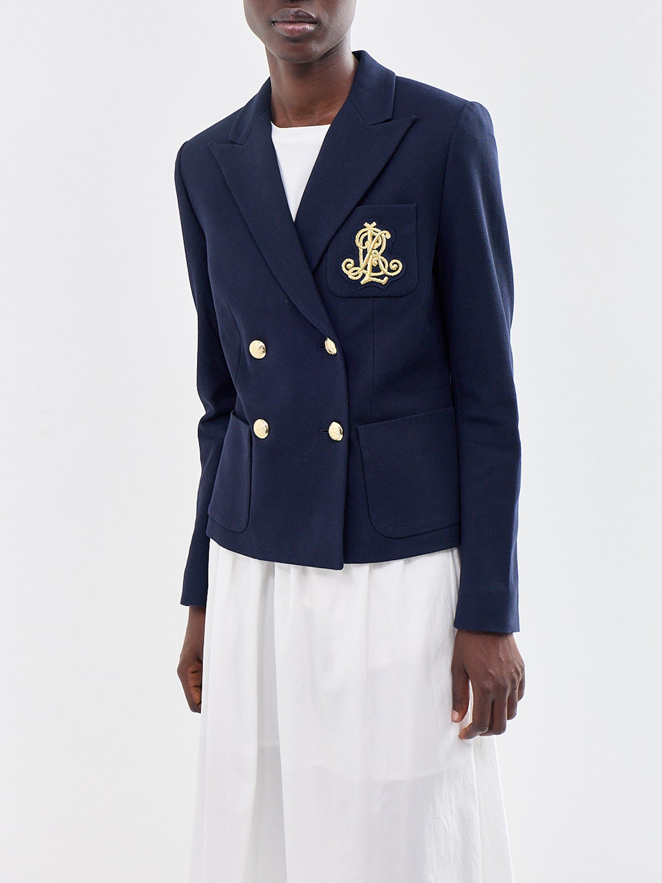 Double Breasted Blazer Navy