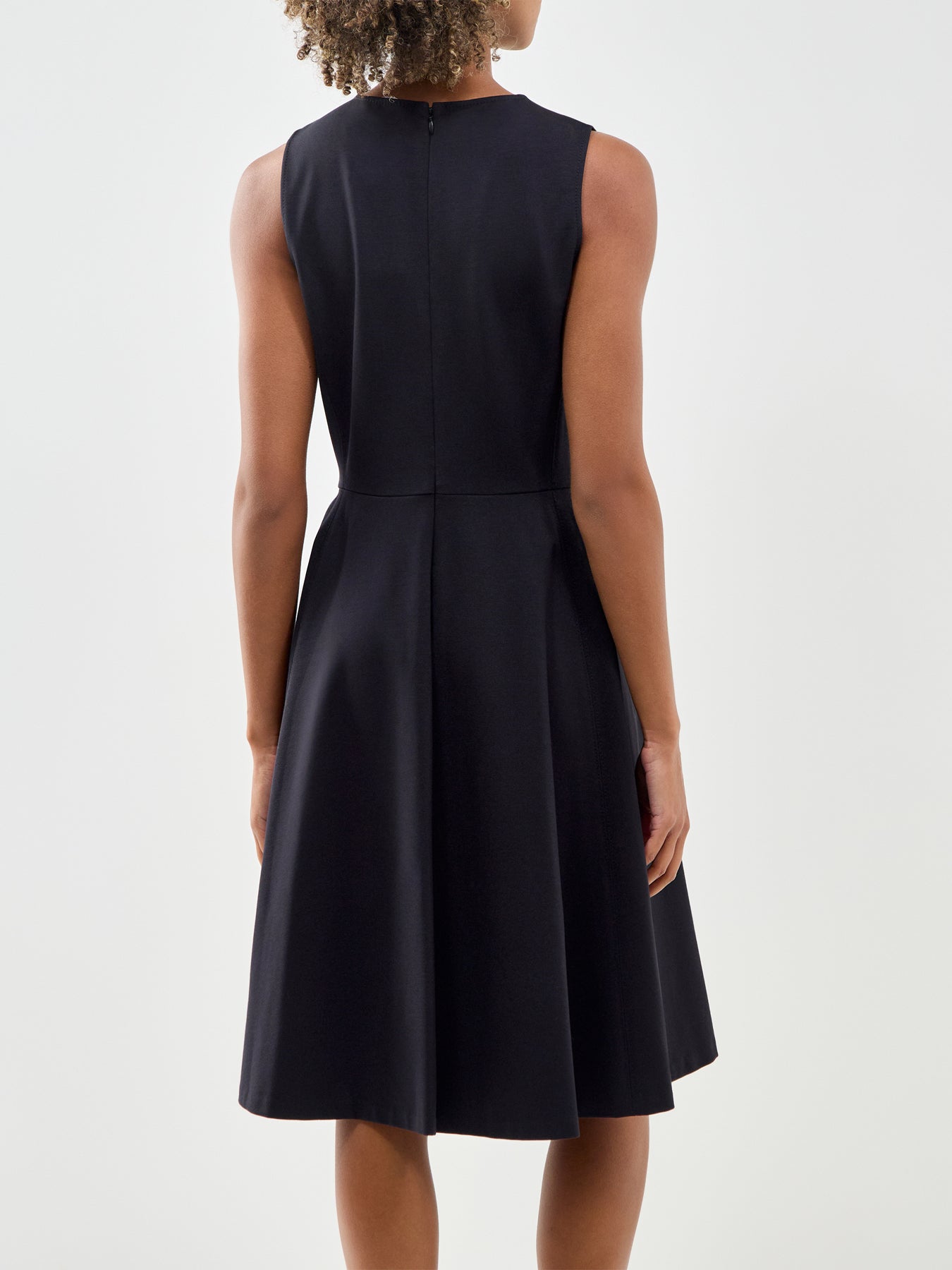 Charley Sleeveless Midi Dress Black