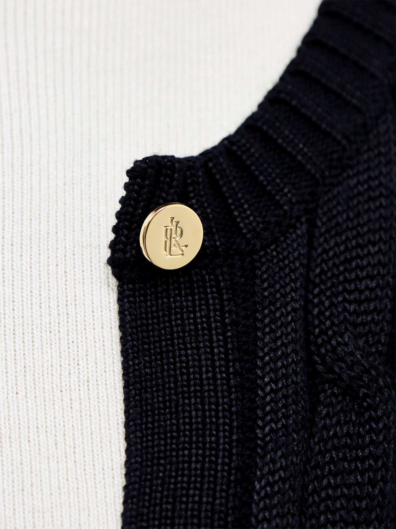 Ralhan Crew Neck Cardigan Black