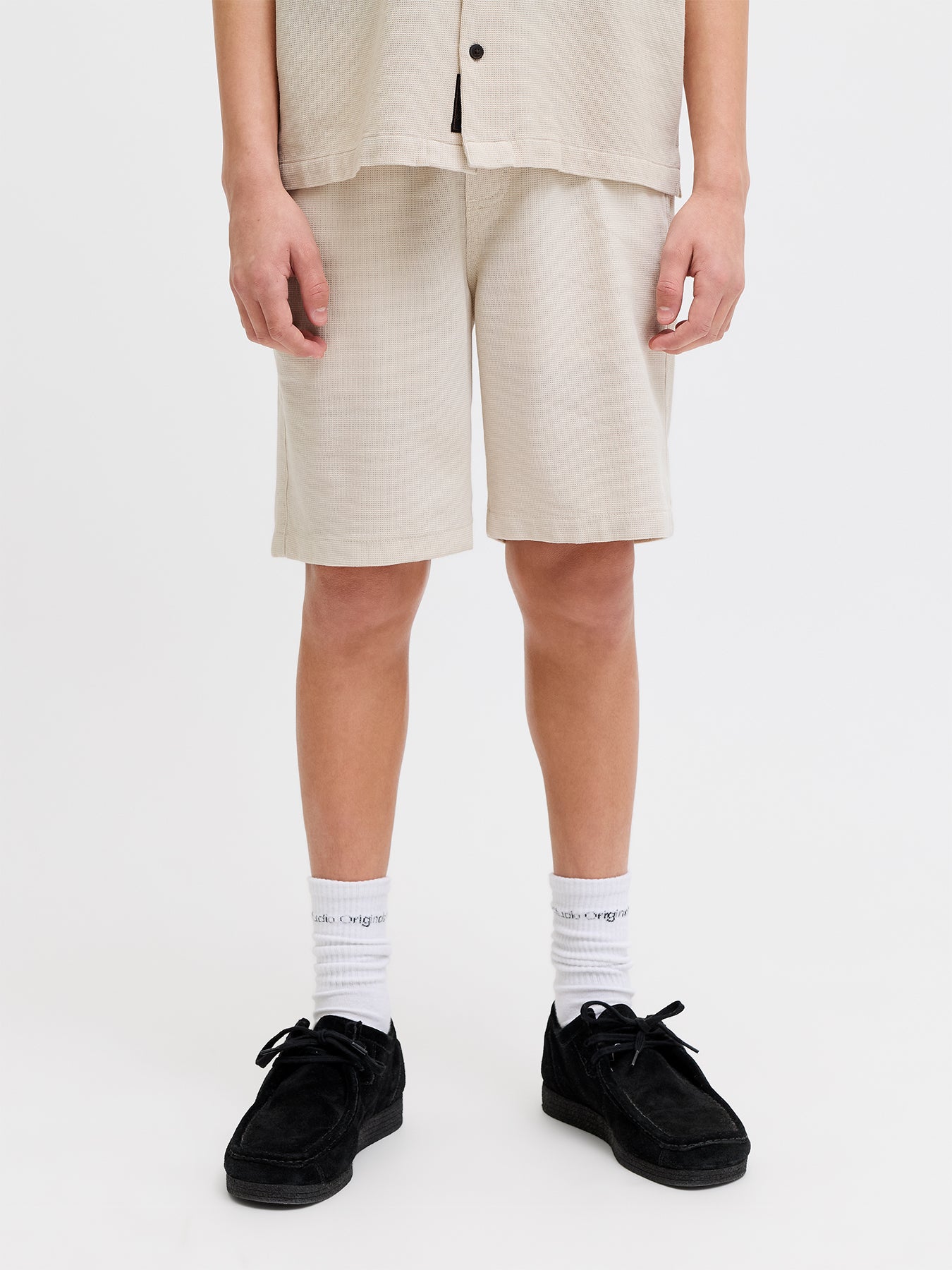 Kids' Jaiden Waffle Resort Shorts Blue