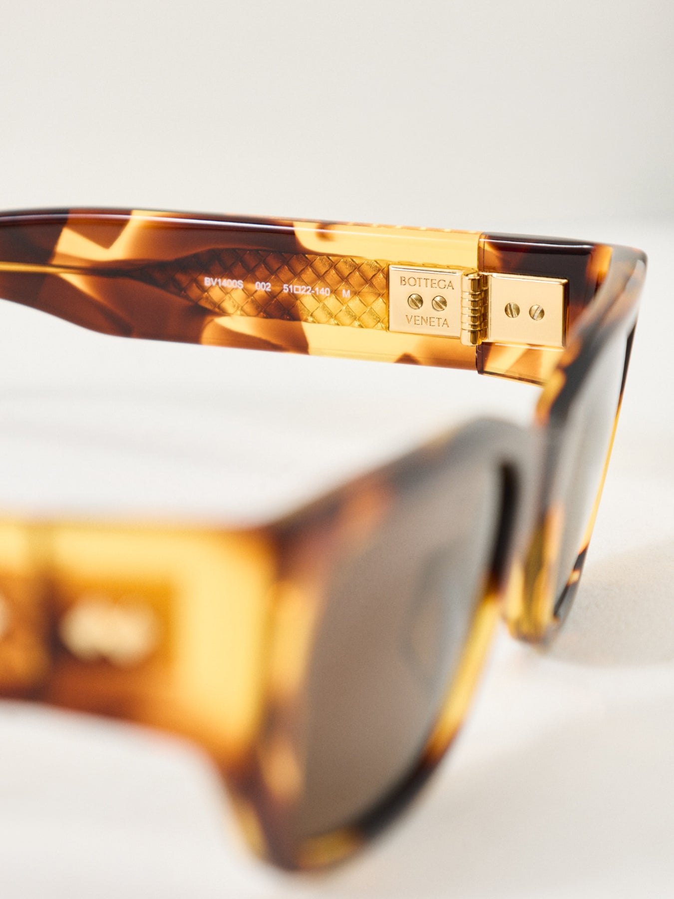 BV1400S Rectangle Sunglasses Brown