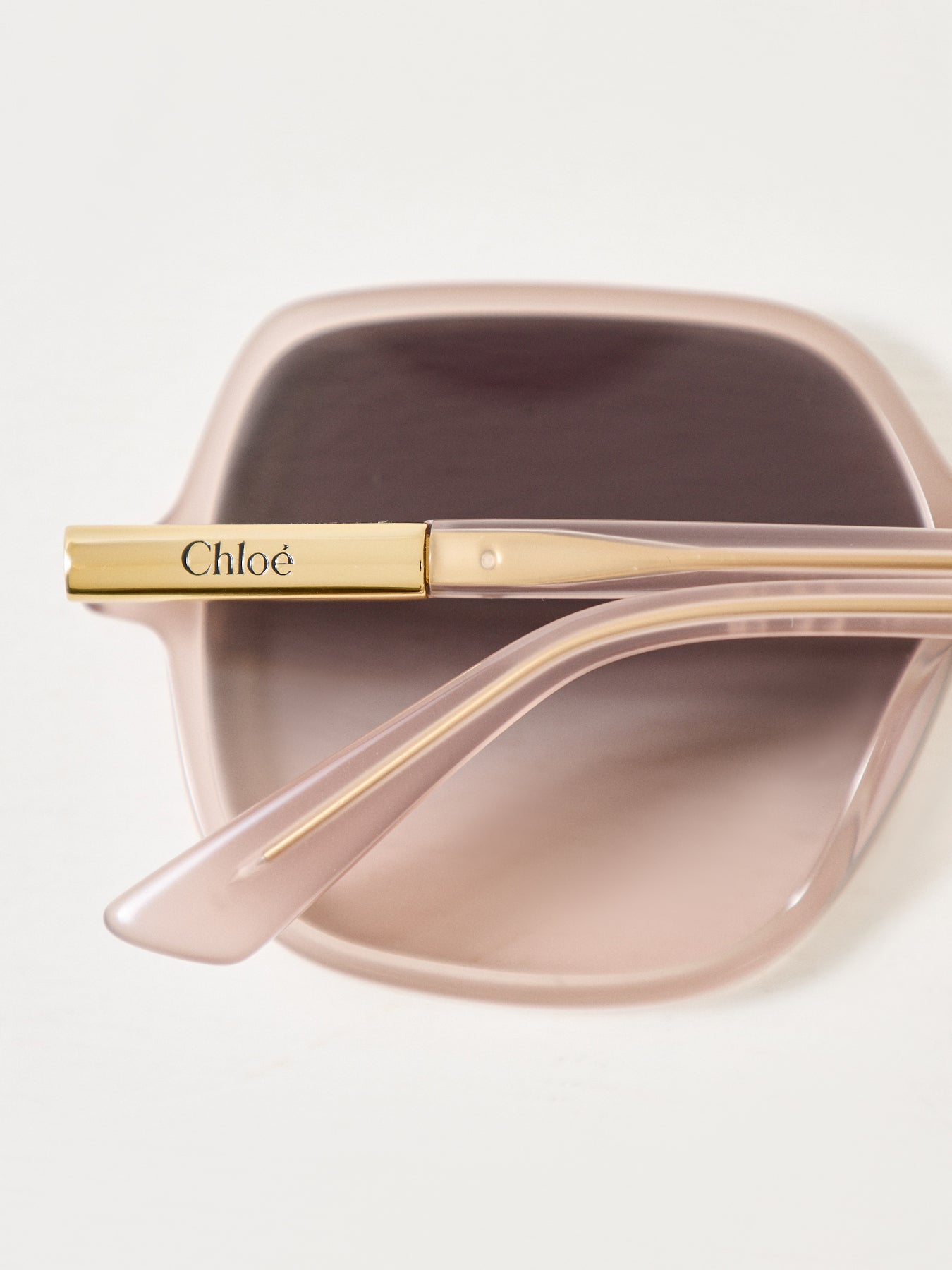 CH0362S Rectangle Sunglasses Beige