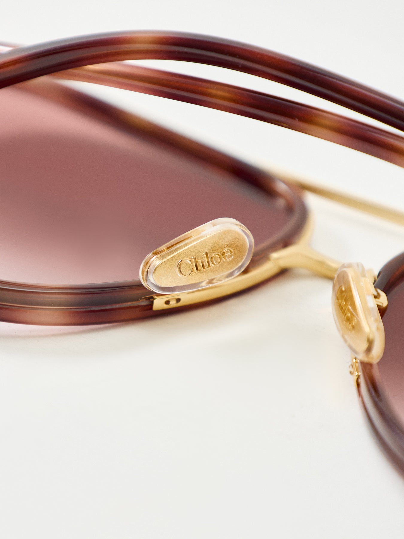 CH0382S Rectangle Sunglasses Gold