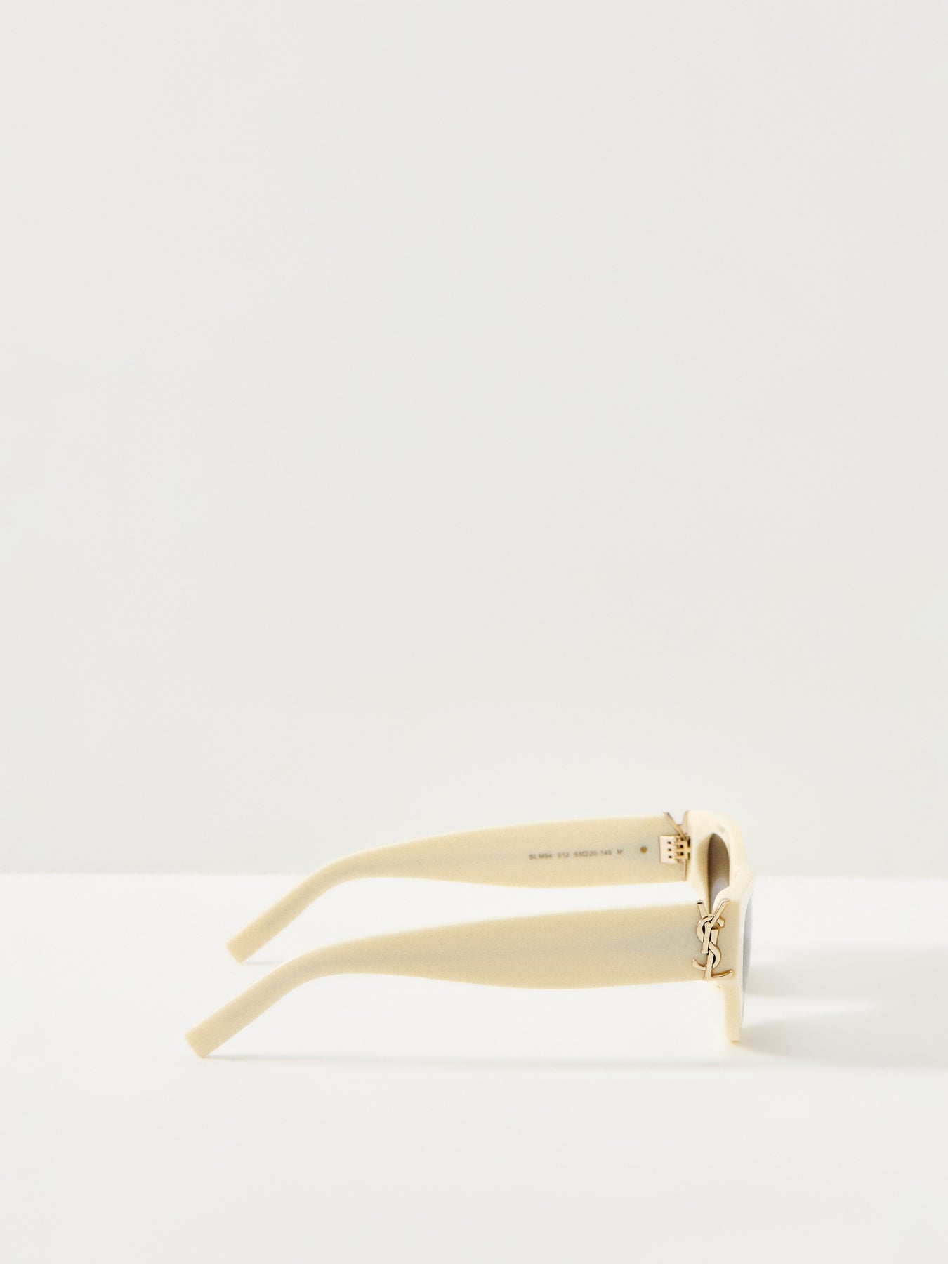 SL M94 Rectangle Sunglasses Ivory