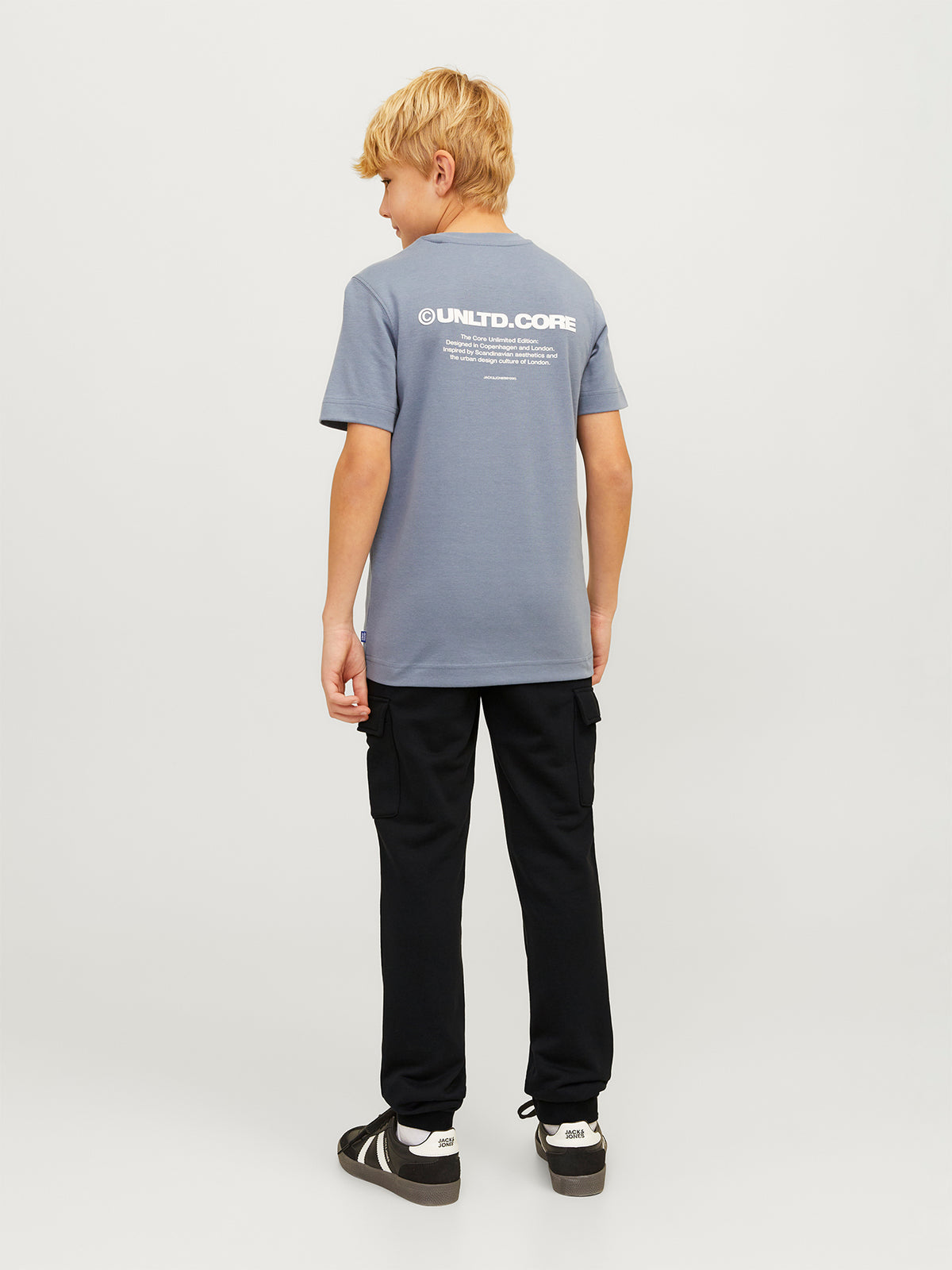 Kids' Gordon Bradley Cargo Trousers Black