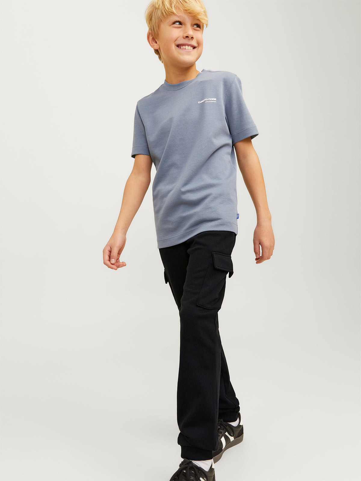 Kids' Gordon Bradley Cargo Trousers Black