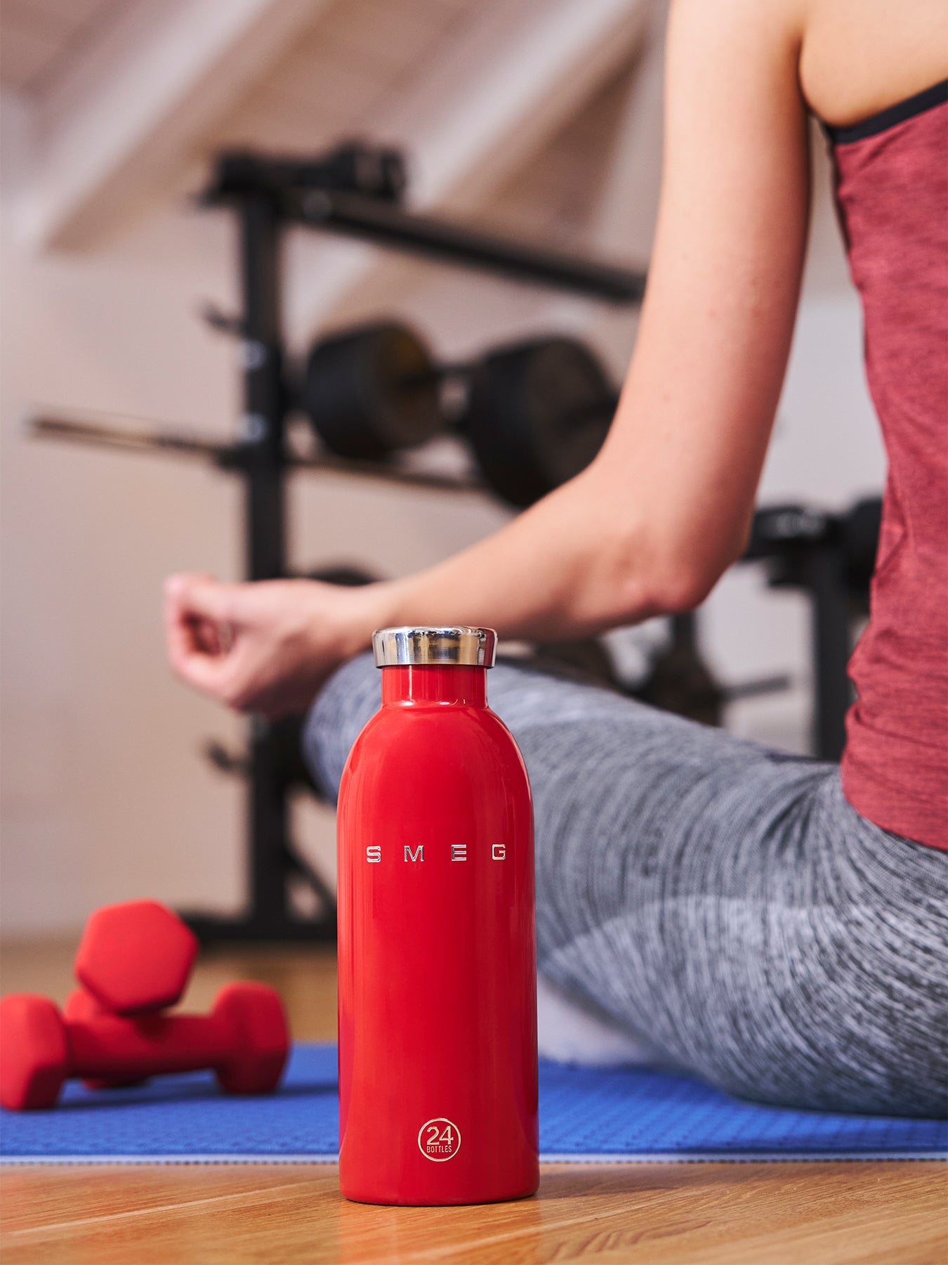 Clima Stainless Steel Insulated Bottle 500ml Red