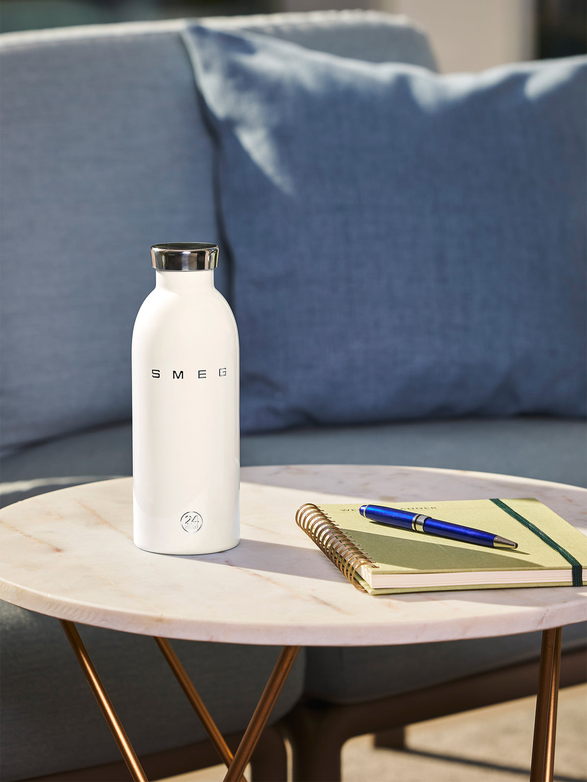 Clima Stainless Steel Insulated Bottle 500ml White