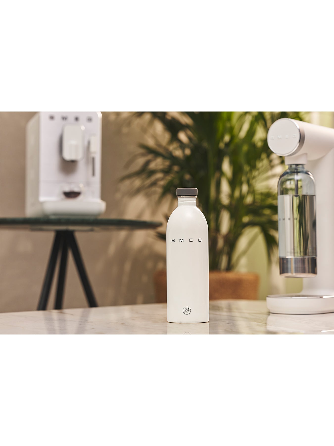 Urban Stainless Steel Bottle 1000ml White