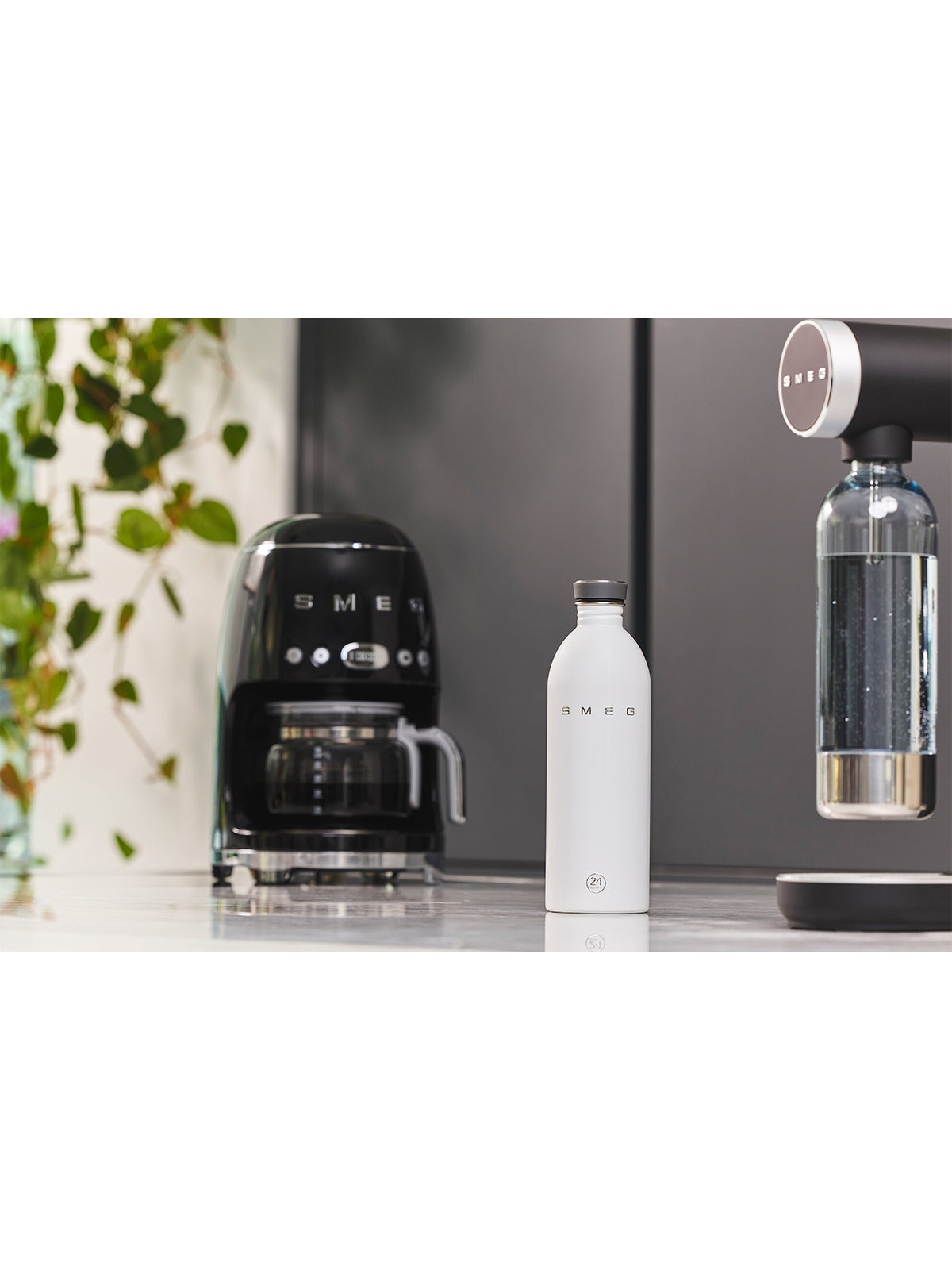 Urban Stainless Steel Bottle 1000ml White