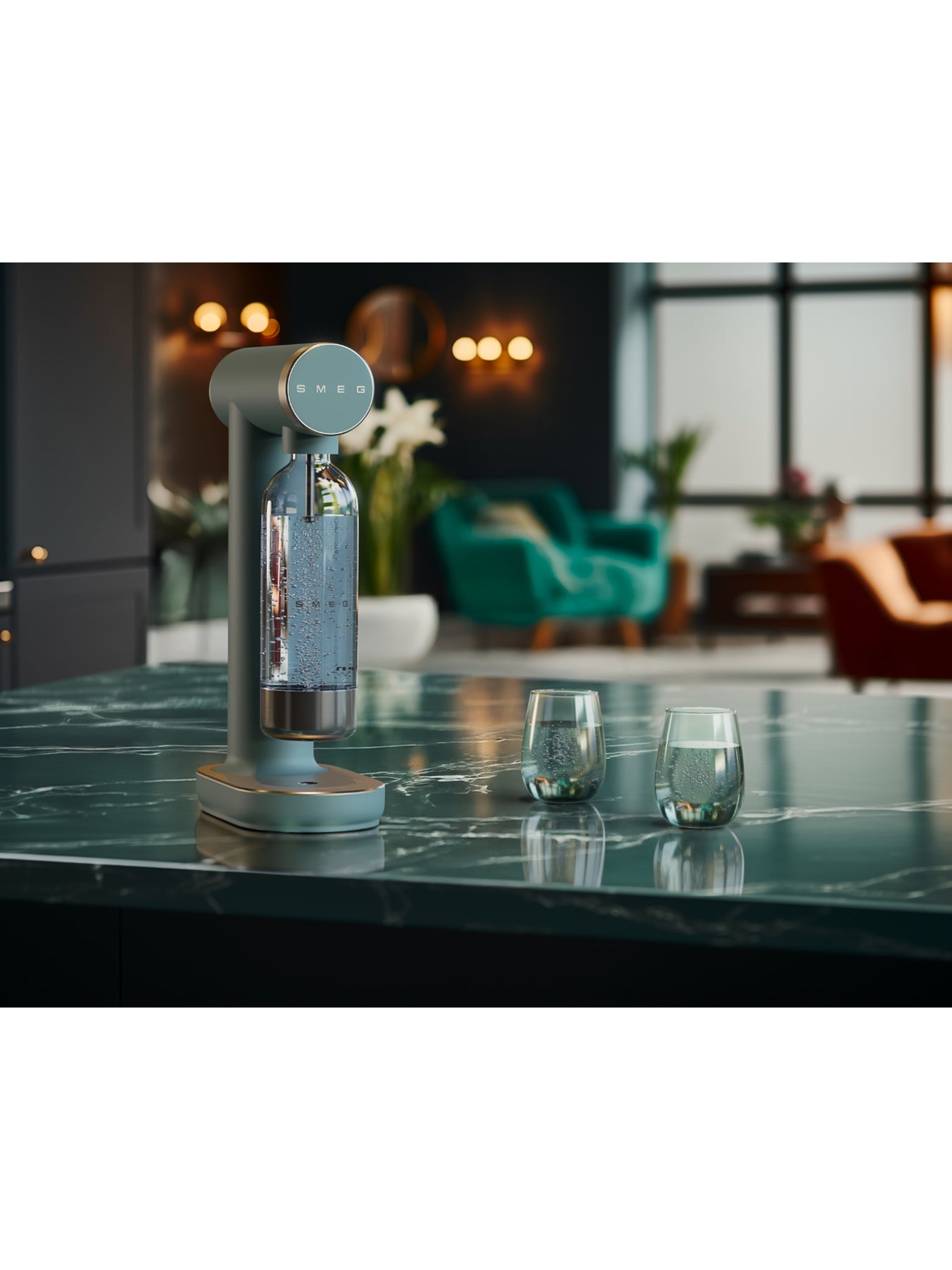 Soda Maker in Emerald Green