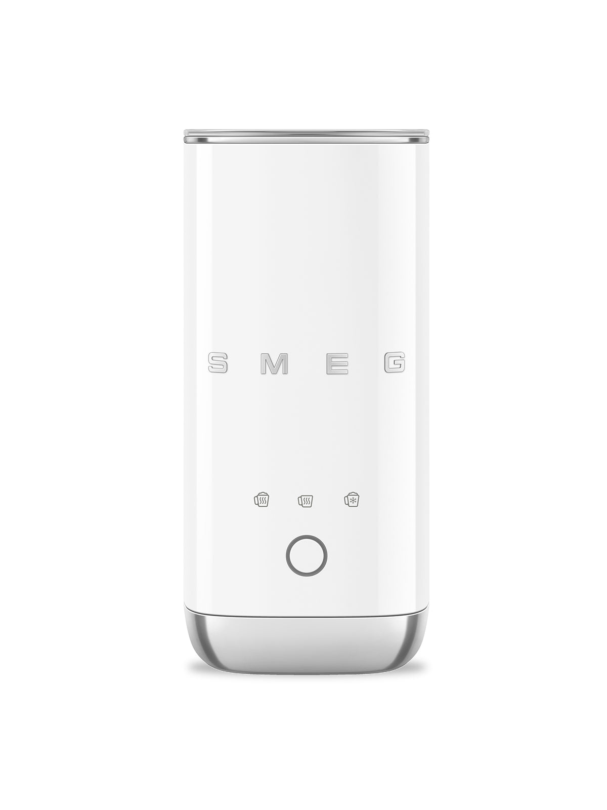 Mini Milk Frother in White