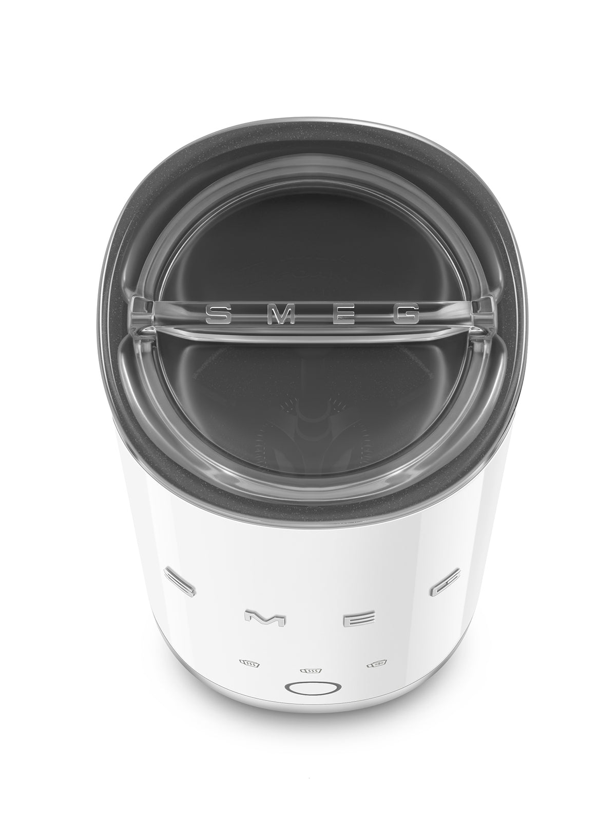 Mini Milk Frother in White