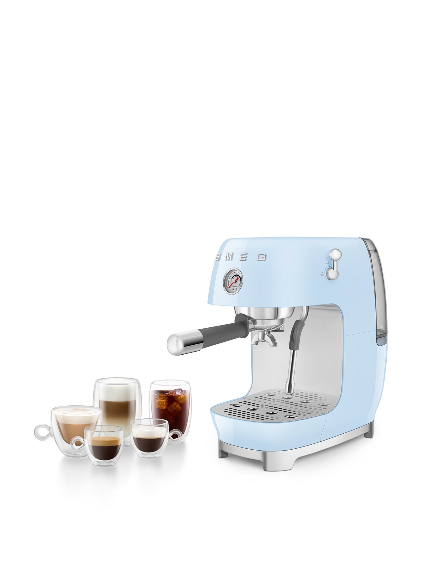 Espresso and Cold Brew Coffee Machine Blue