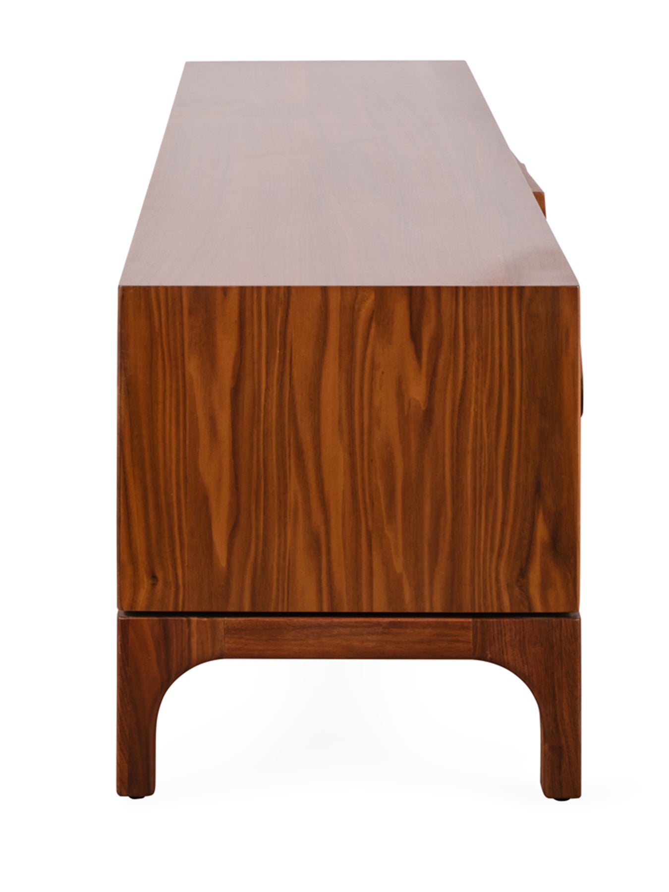 Zarina Walnut Media Unit