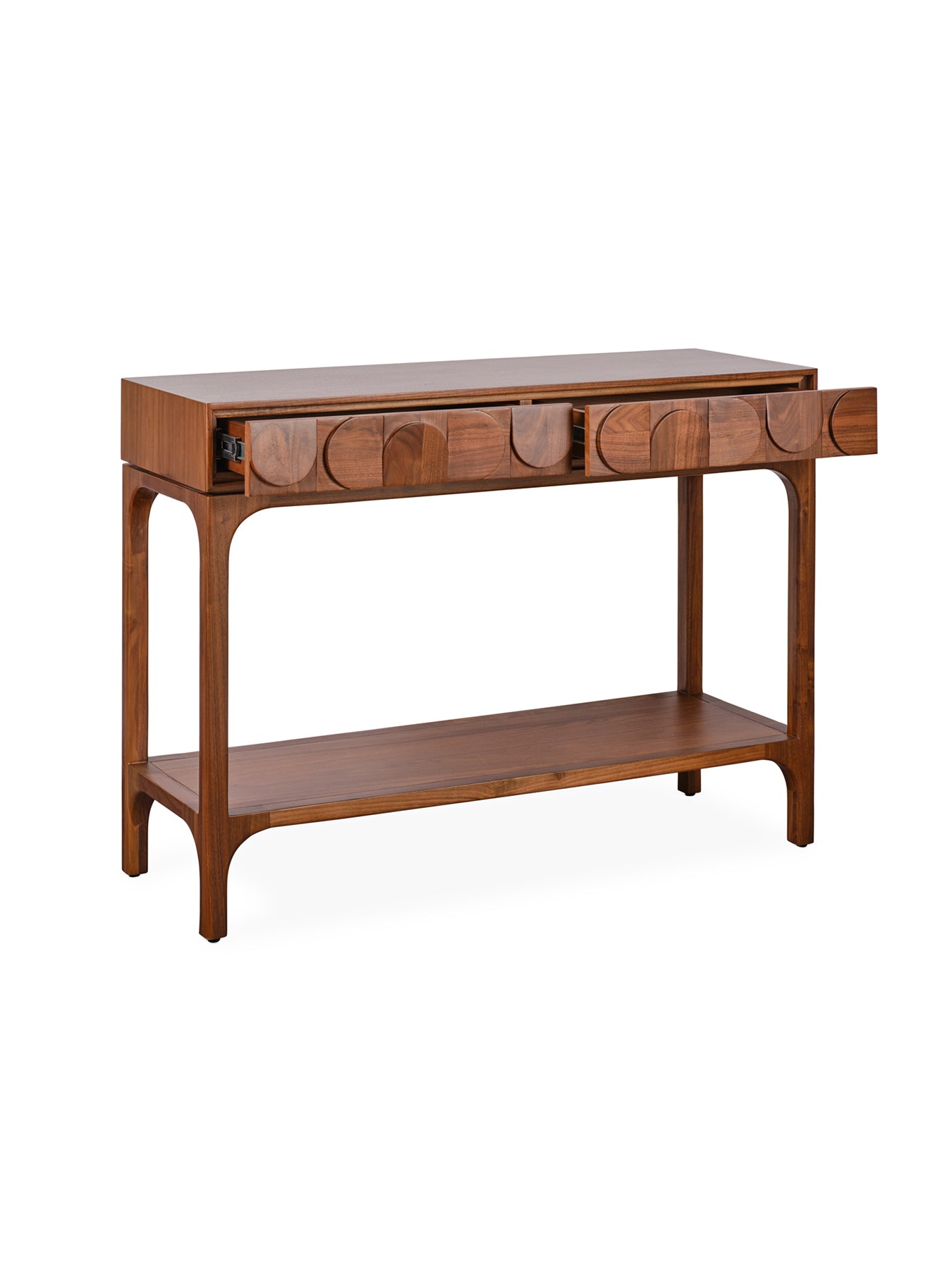Zarina Walnut Console Table
