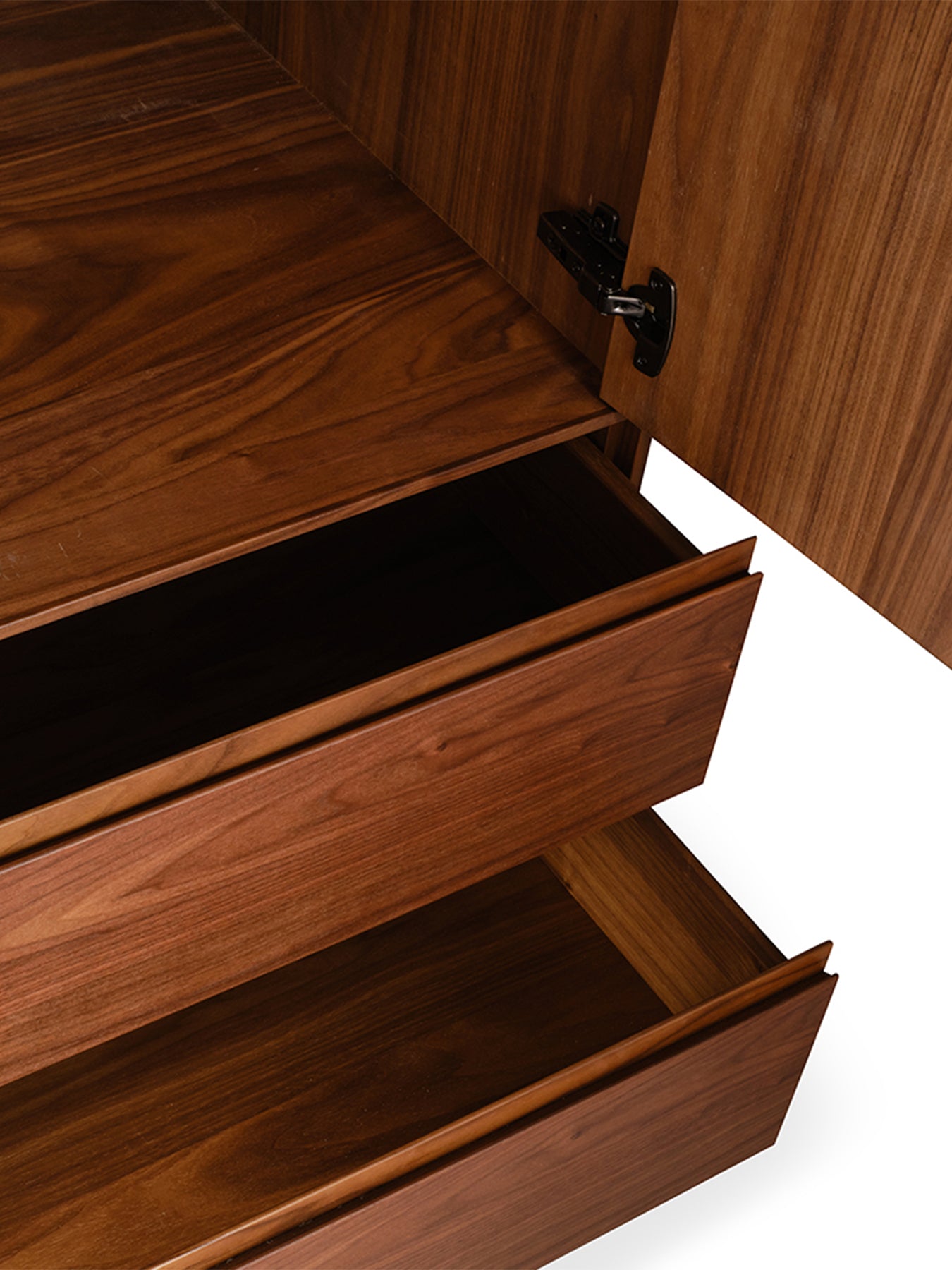 Lars Walnut 2 Door Wardrobe