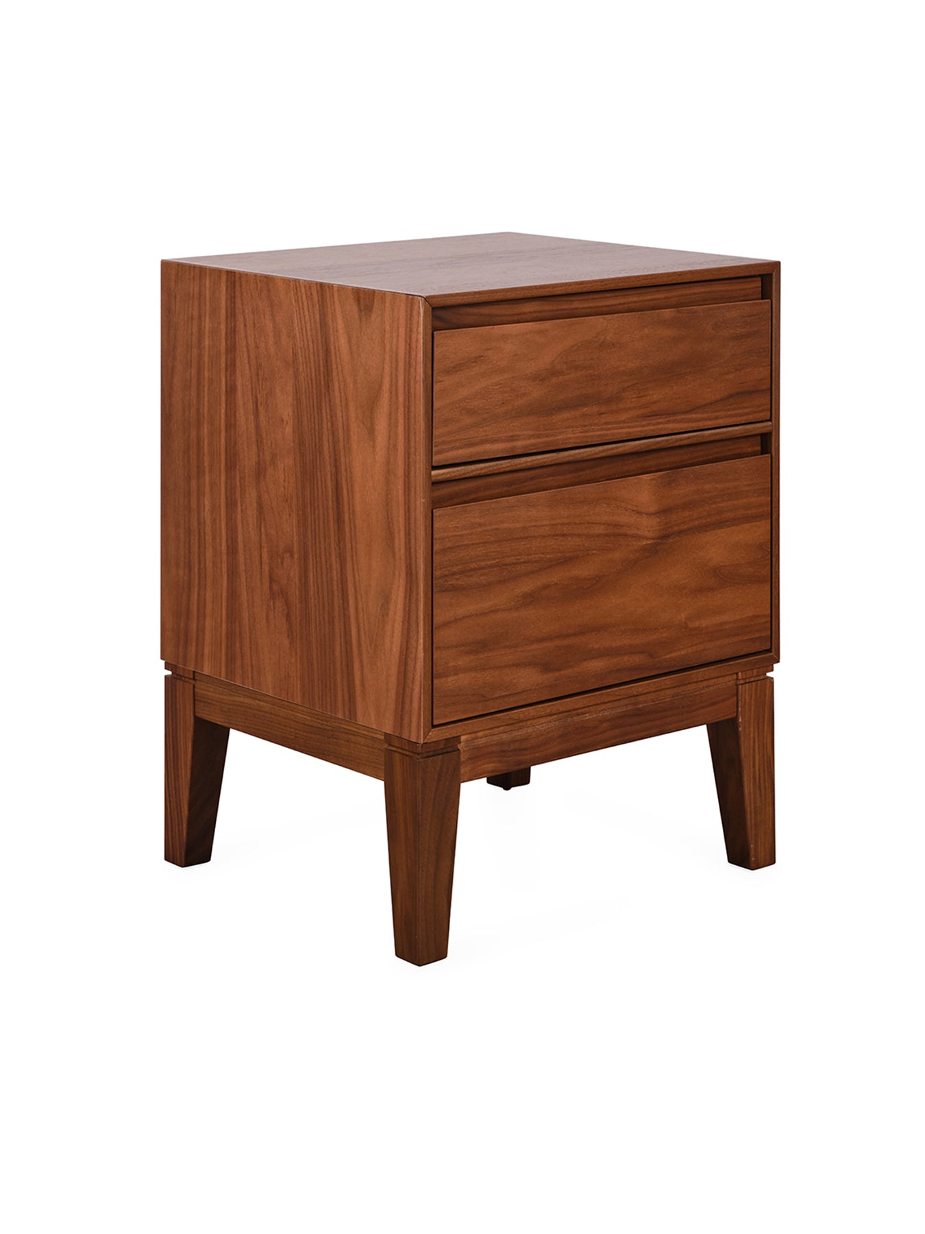 Lars Walnut Bedside Table