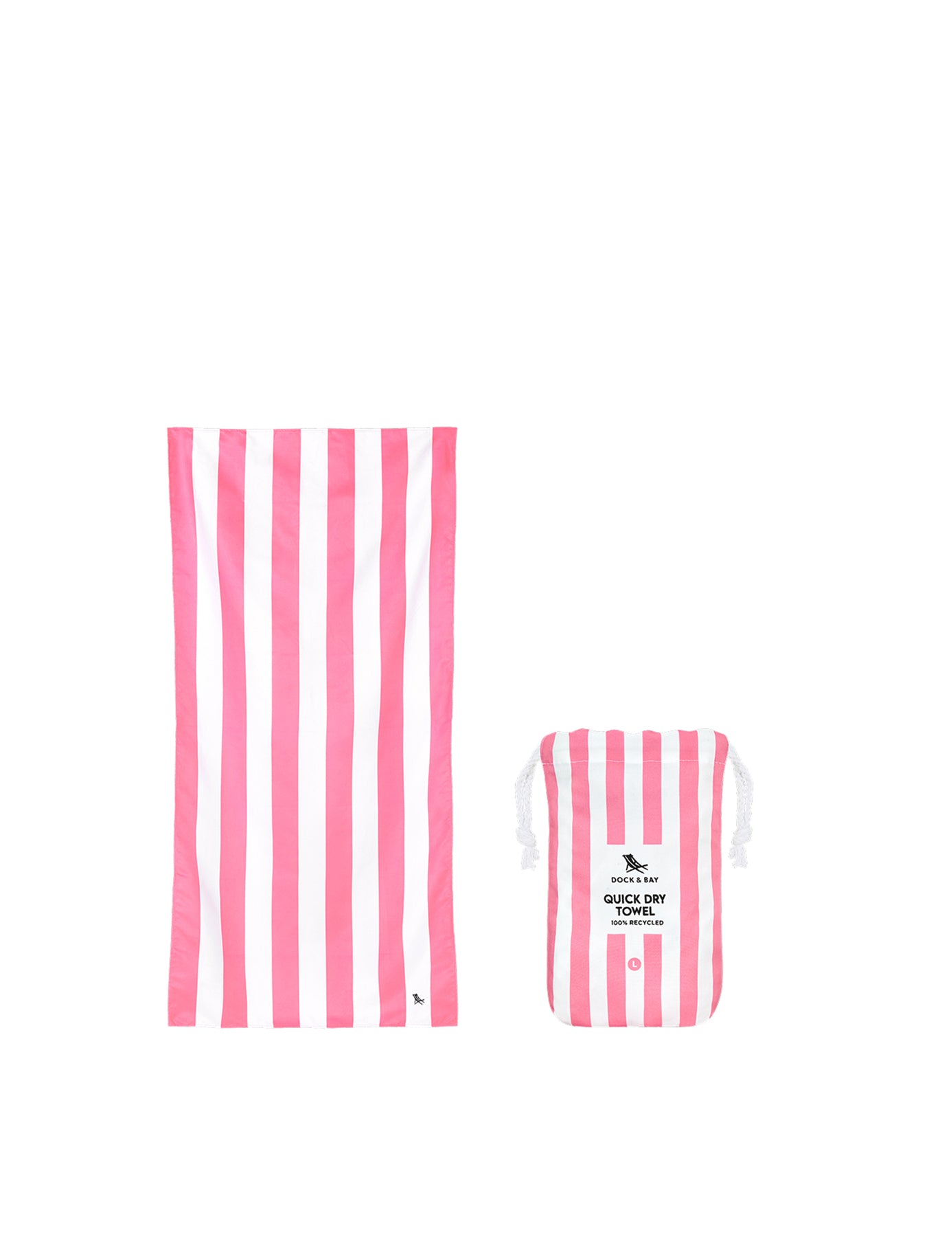 Large Beach Towel Pink