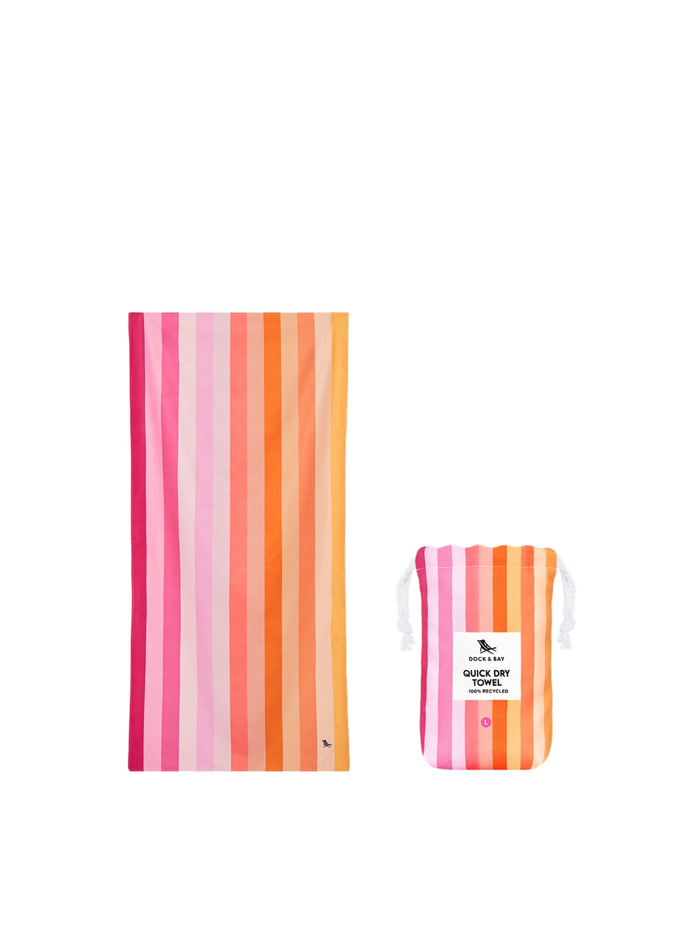Large Beach Towel Pink