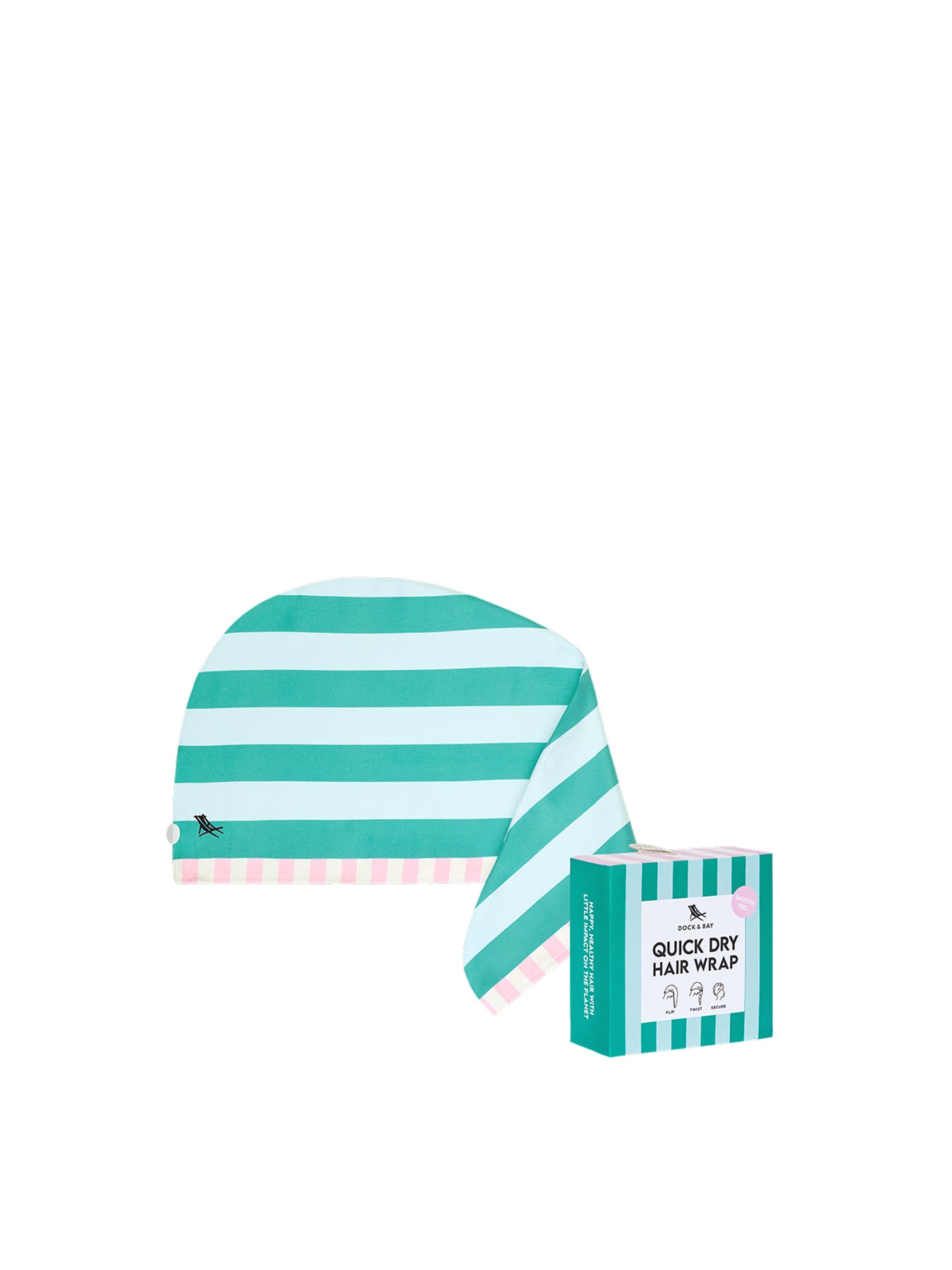 Suede Hair Wrap Green