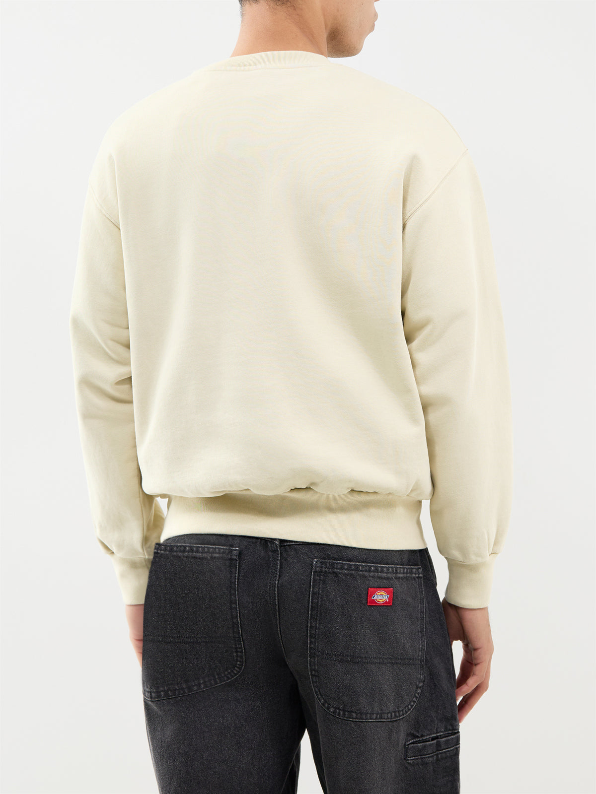 NYP Varsity Cotton Sweatshirt - Sand