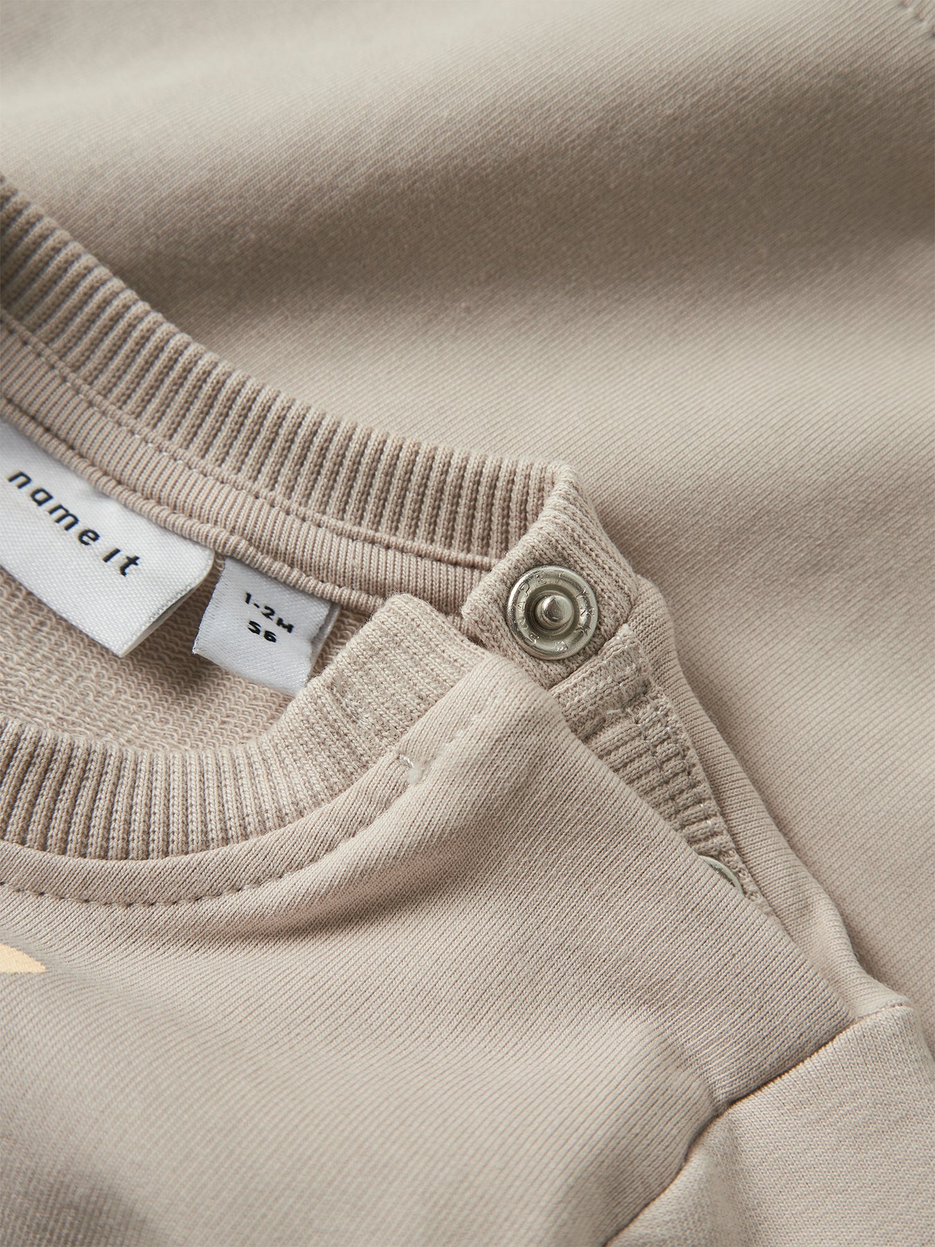 Baby Long Sleeve Sweatshirt Beige