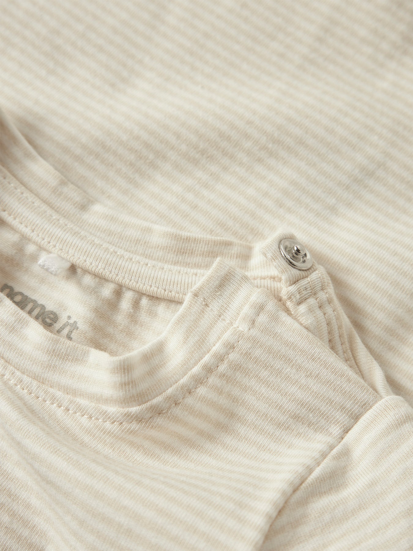 Baby Jople Short Sleeve Top Cream
